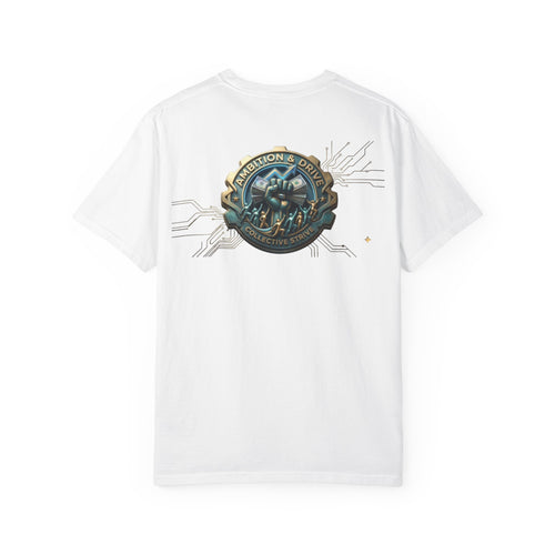 Ambition drive and collective stride Unisex Garment-Dyed T-shirt