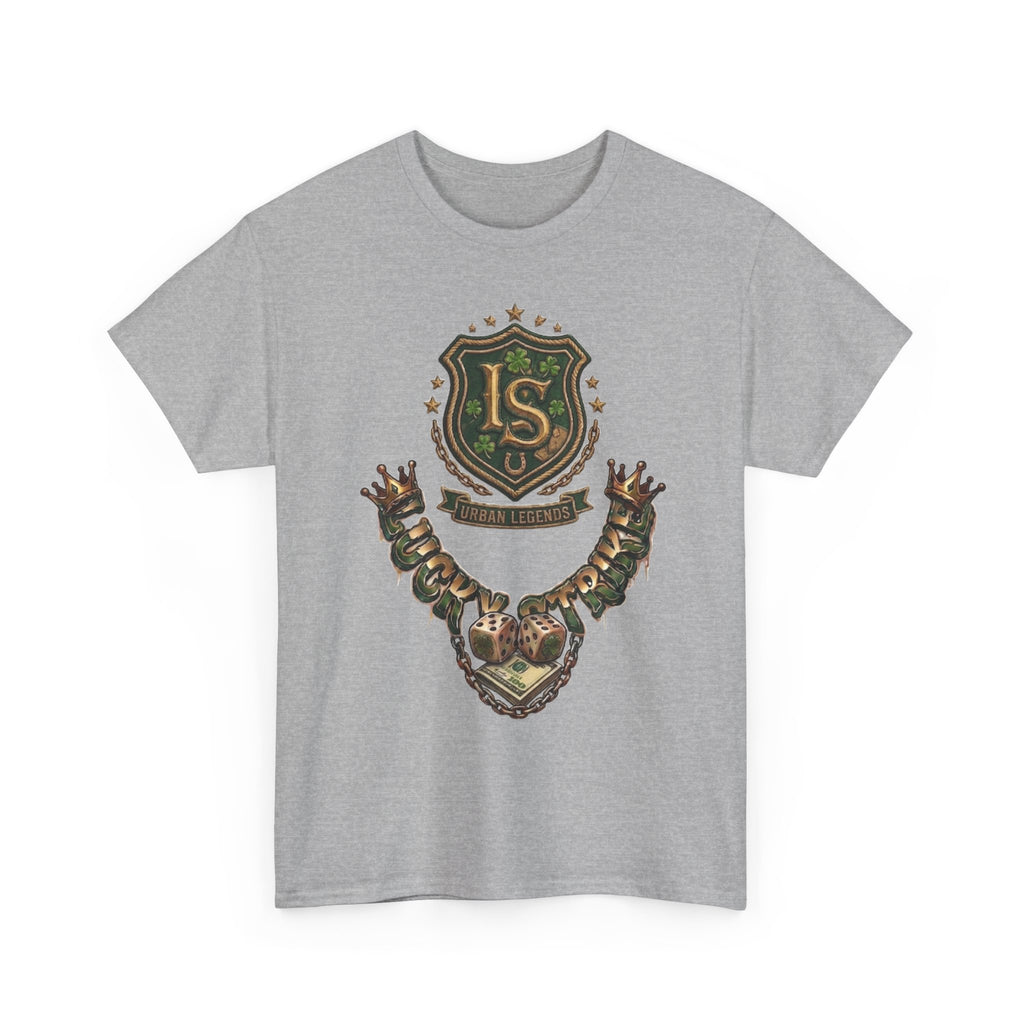 Lucky strike (Green) Unisex Heavy Cotton Tee