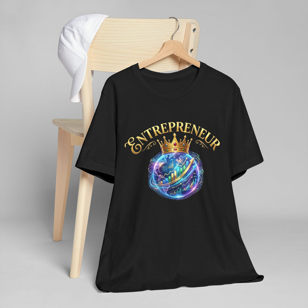 Entrepreneur crowned Unisex Jersey T-Shirt (front)
