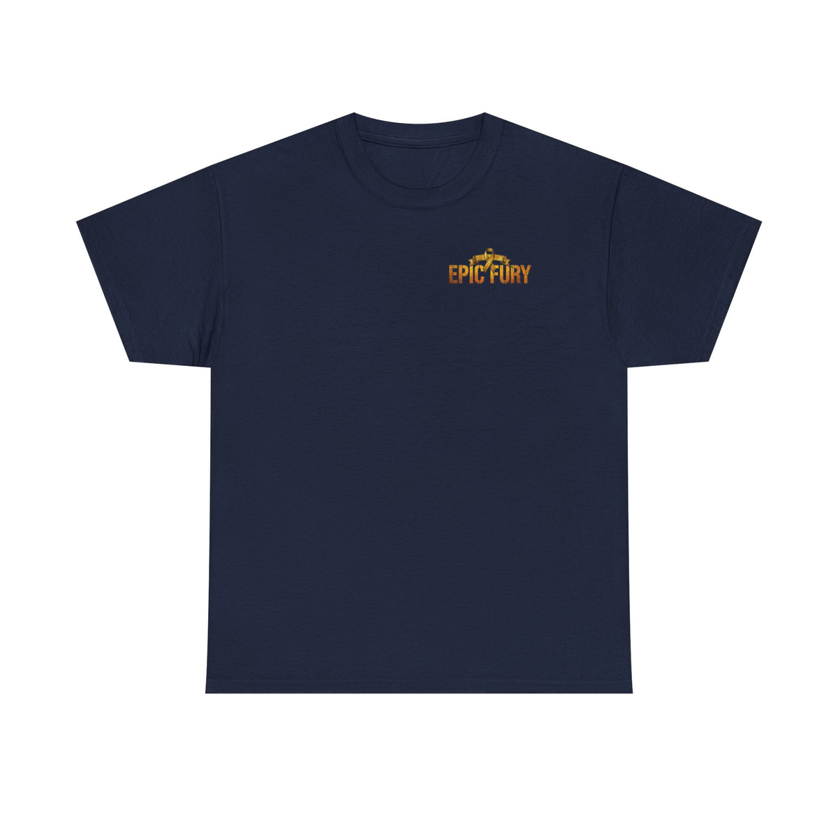 Troops support epic fury Unisex Heavy Cotton Tee