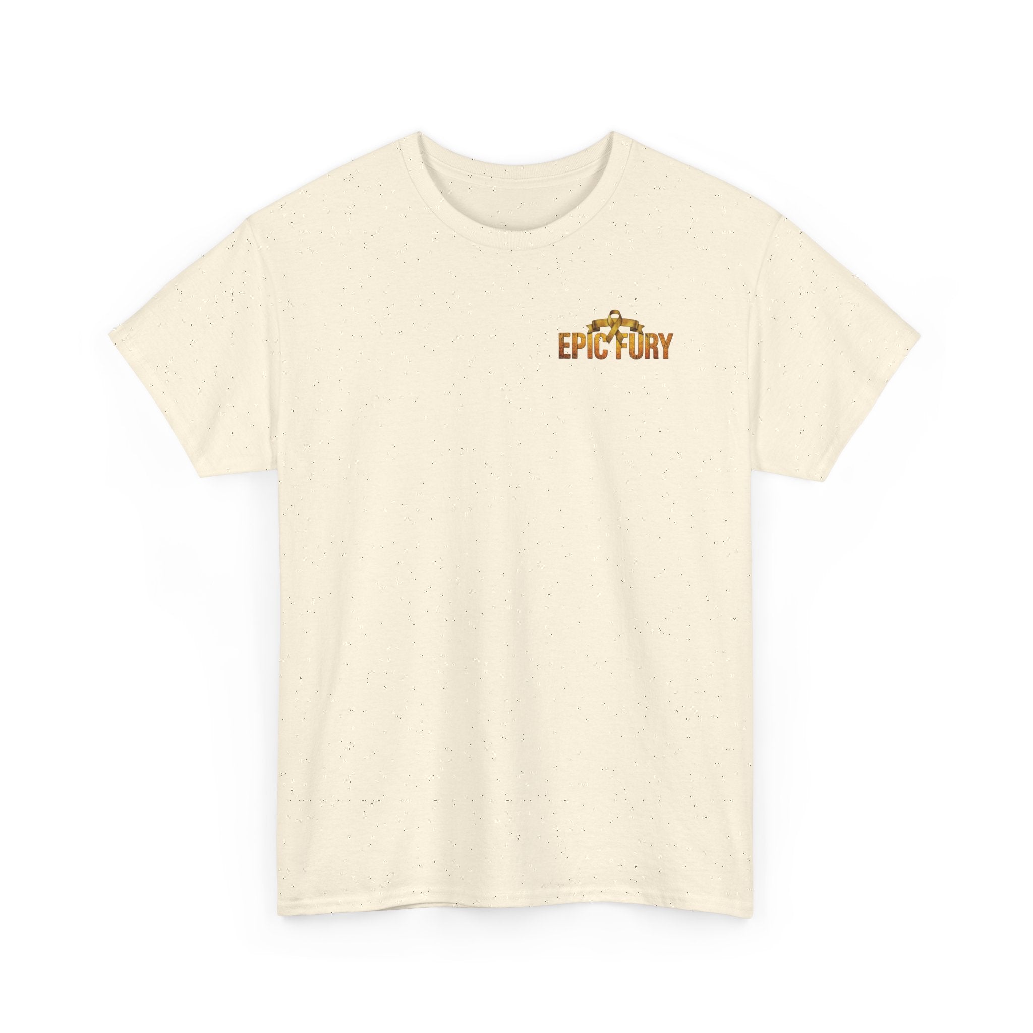 Troops support epic fury Unisex Heavy Cotton Tee