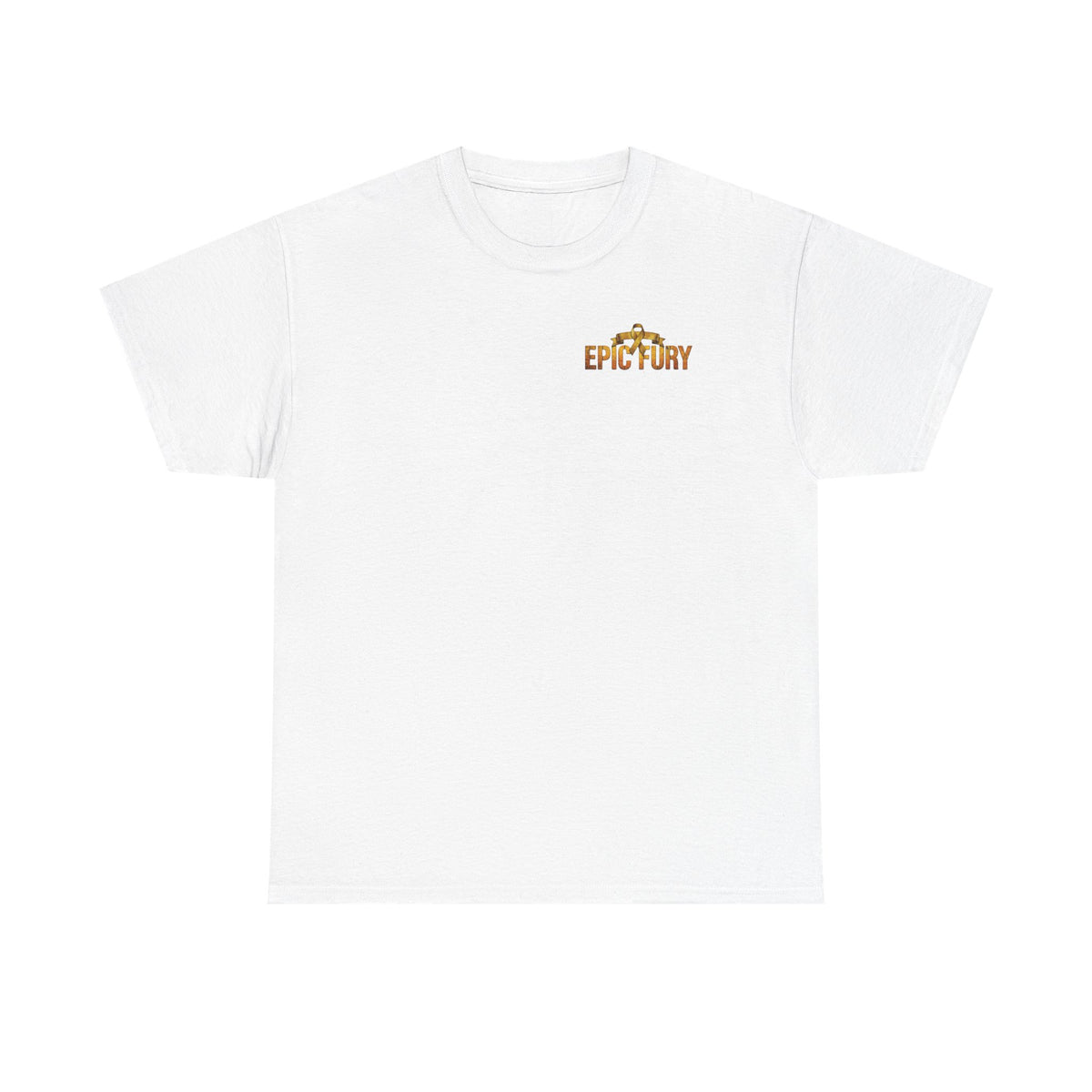 Troops support epic fury Unisex Heavy Cotton Tee