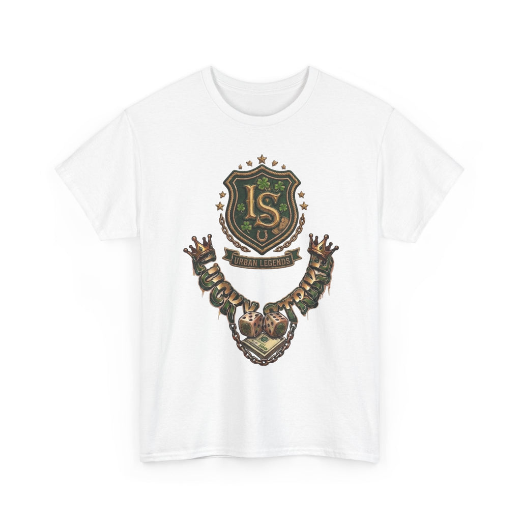 Lucky strike (Green) Unisex Heavy Cotton Tee