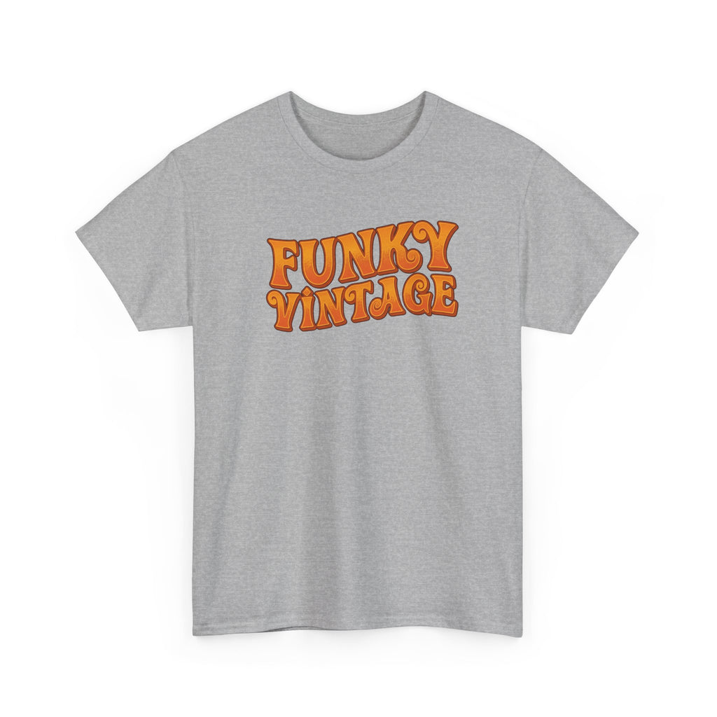 GROOVY FUNKY VINTAGE Unisex Heavy Cotton Tee