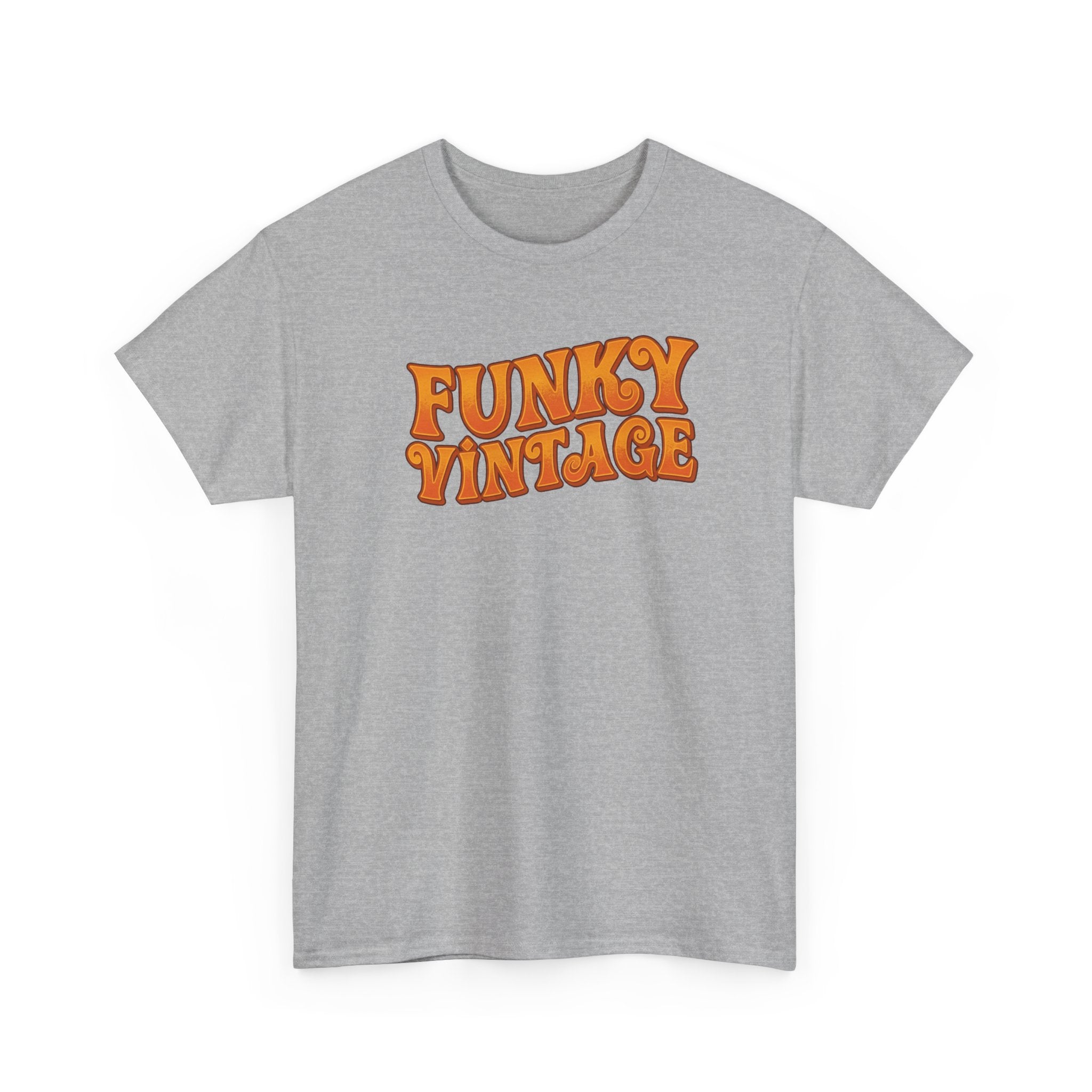 GROOVY FUNKY VINTAGE Unisex Heavy Cotton Tee