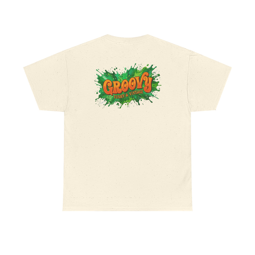 GROOVY FUNKY VINTAGE Unisex Heavy Cotton Tee