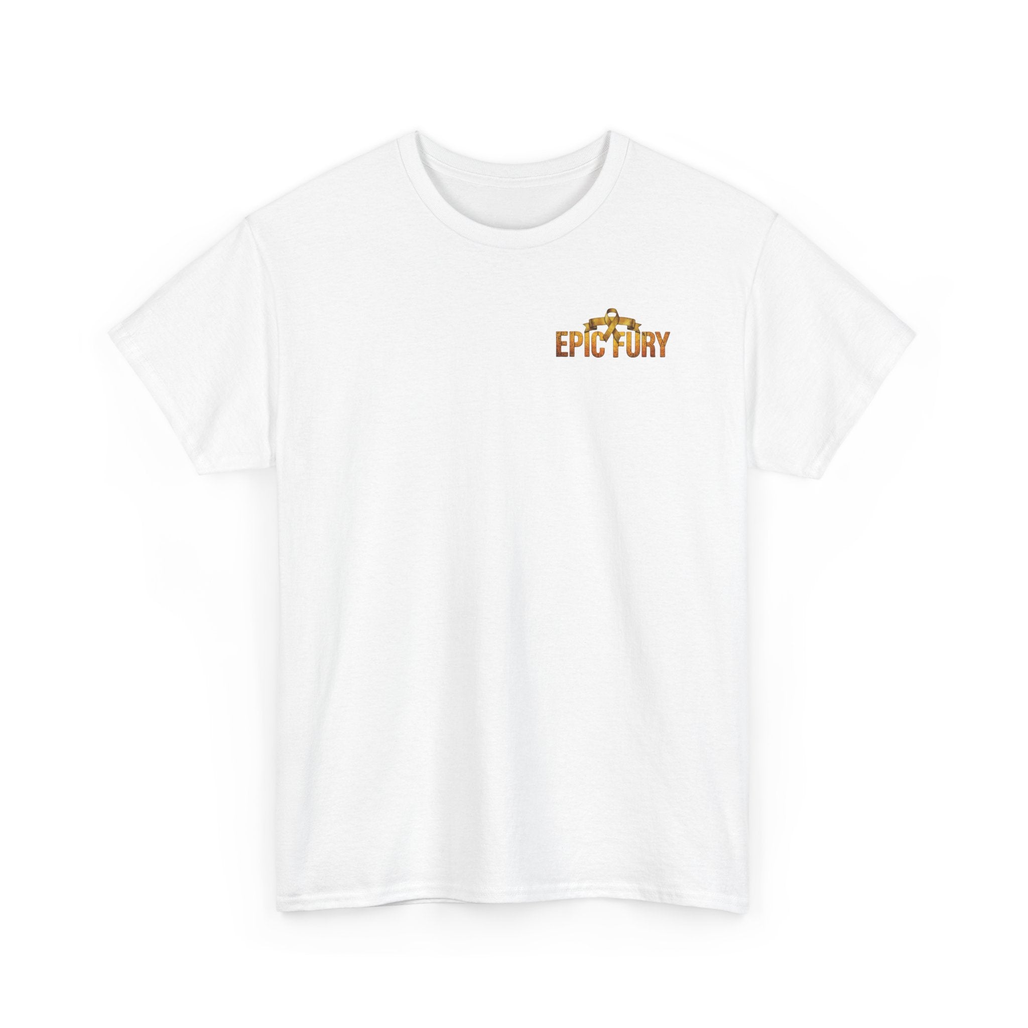 Troops support epic fury Unisex Heavy Cotton Tee