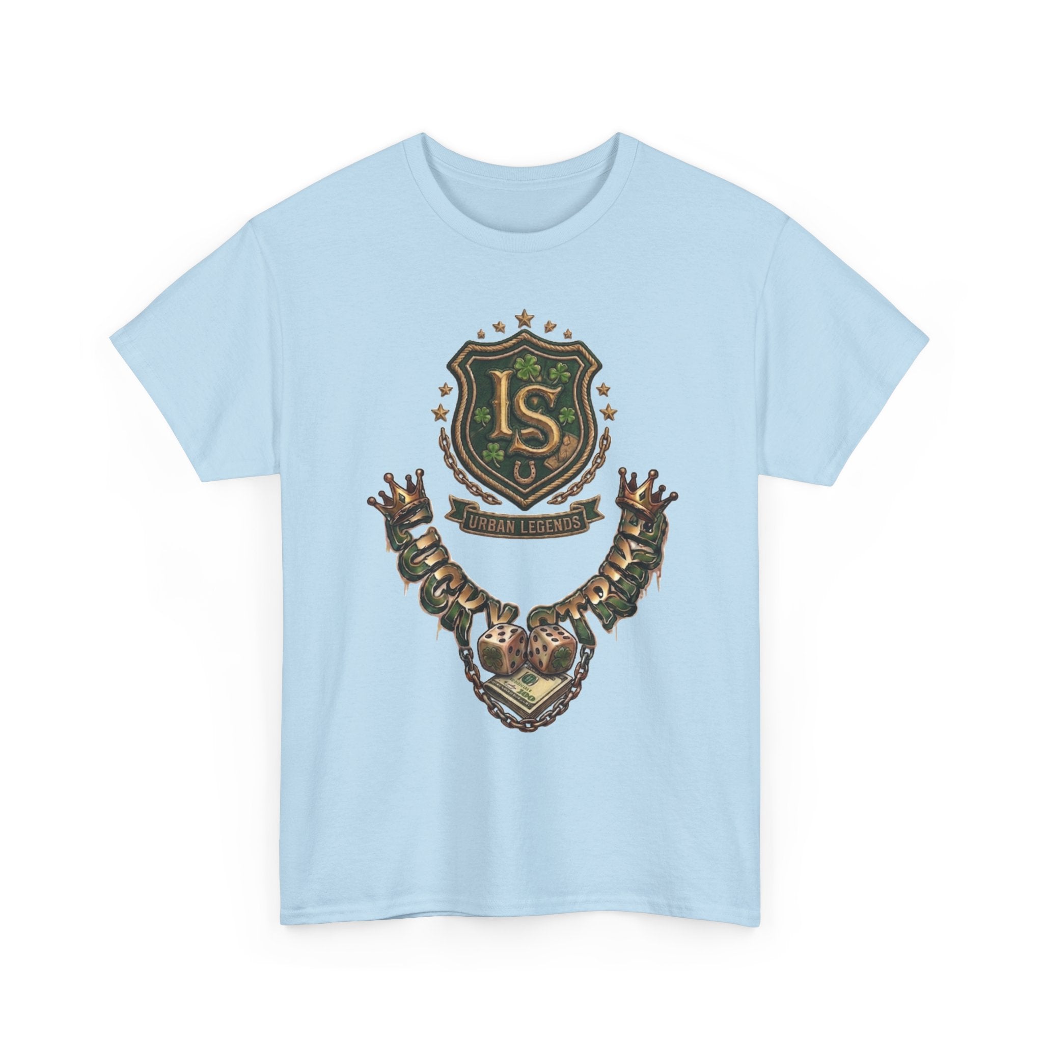 Lucky strike (Green) Unisex Heavy Cotton Tee