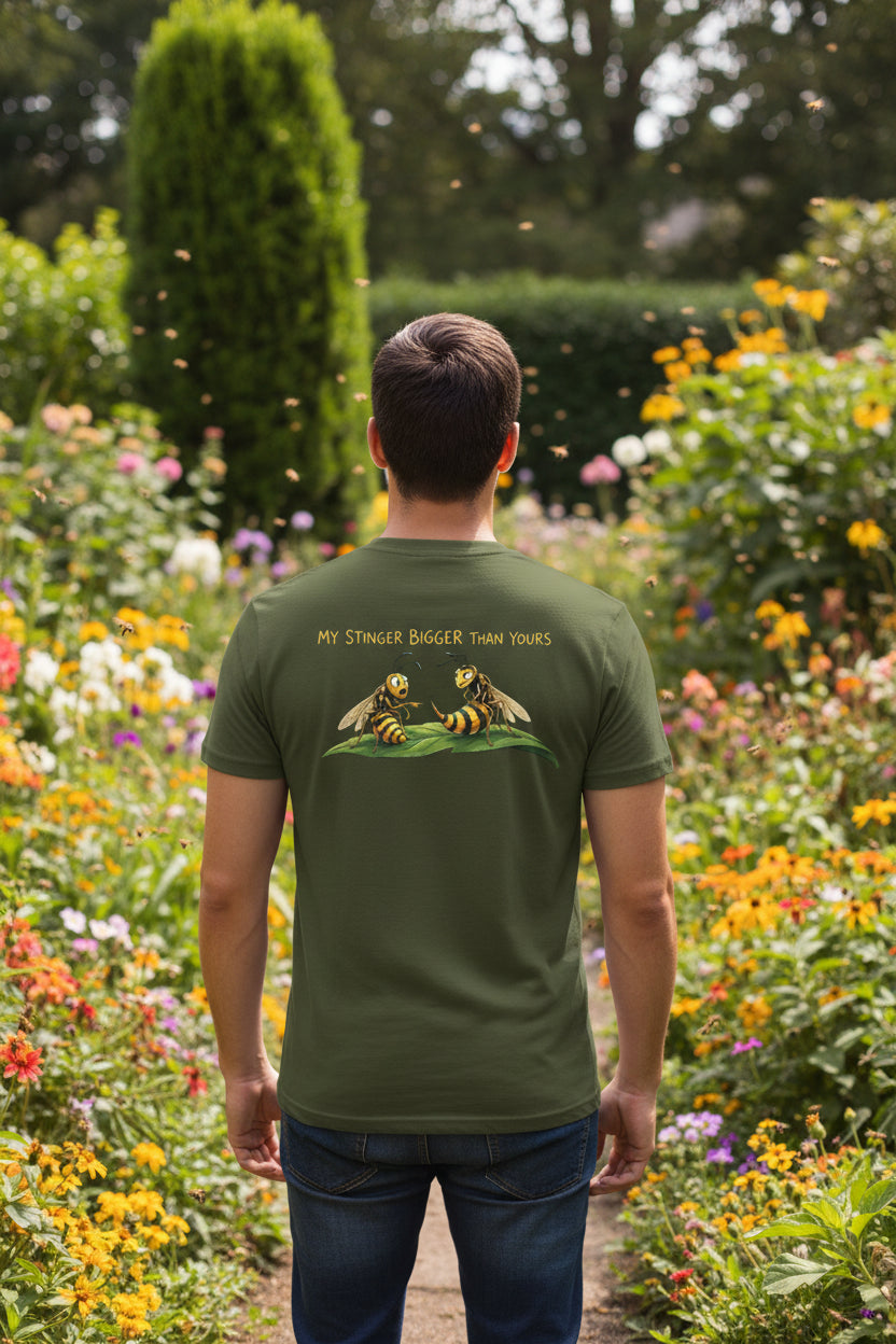 THE EYE STINGER Unisex Cotton Crew Tee