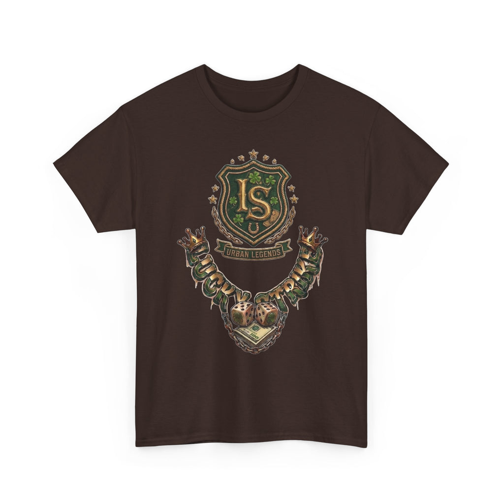 Lucky strike (Green) Unisex Heavy Cotton Tee