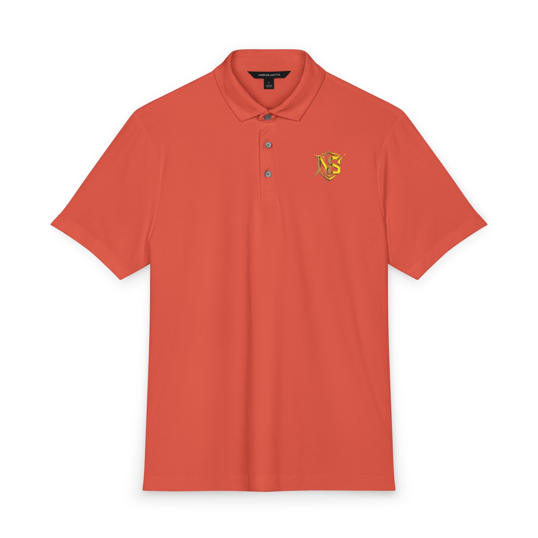 Nation swag Mercer+Mettle® Men's Stretch Jersey Polo