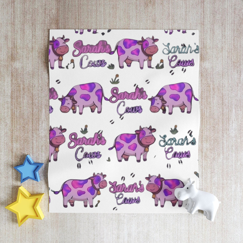Sarah's cows Throw Blanket