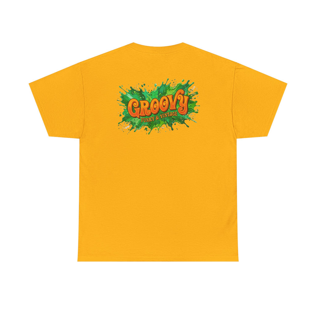 GROOVY FUNKY VINTAGE Unisex Heavy Cotton Tee