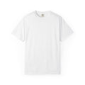 Ambition drive and collective strive Unisex Garment-Dyed T-shirt back design