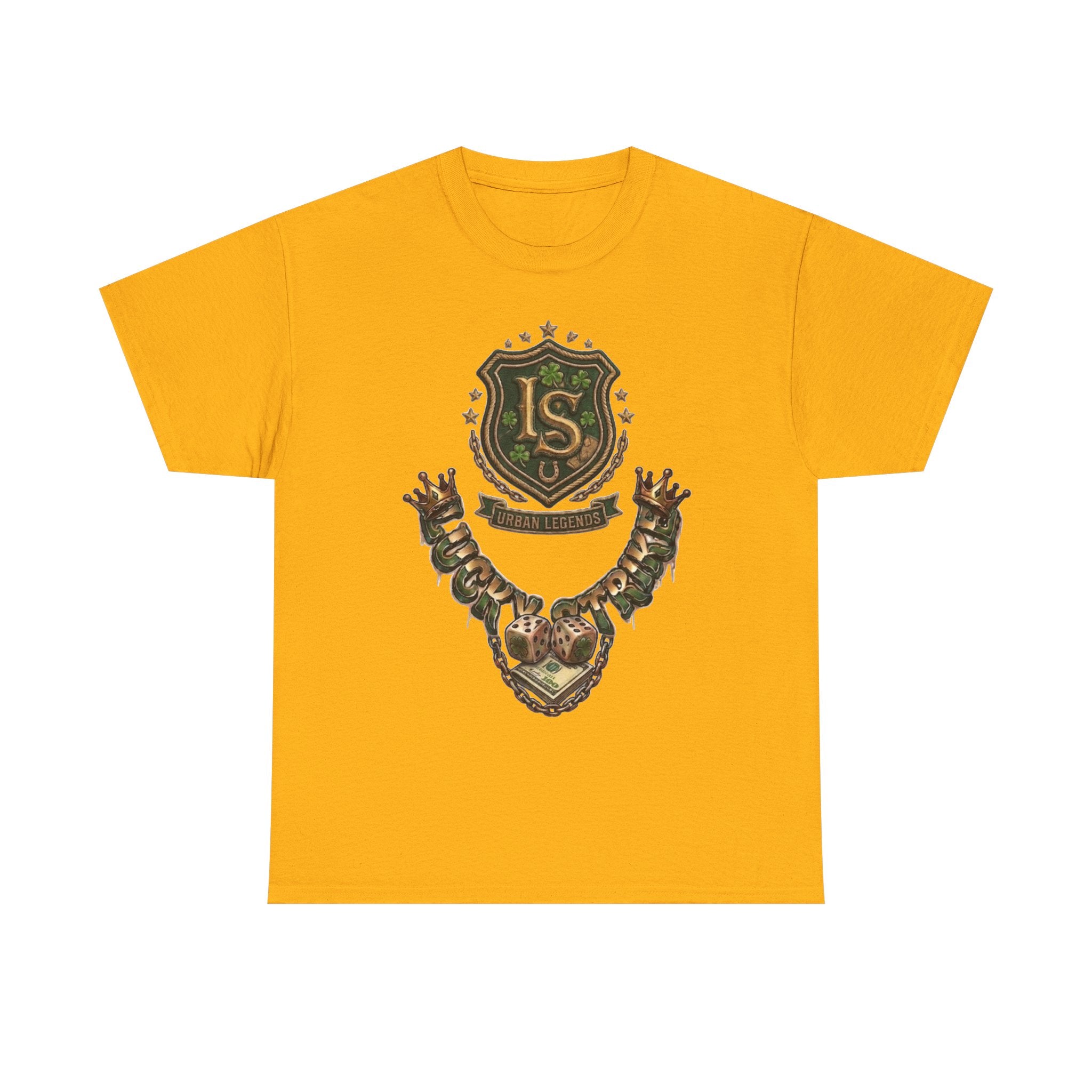 Lucky strike (Green) Unisex Heavy Cotton Tee