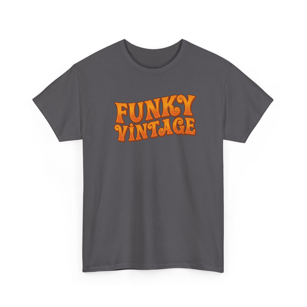 GROOVY FUNKY VINTAGE Unisex Heavy Cotton Tee