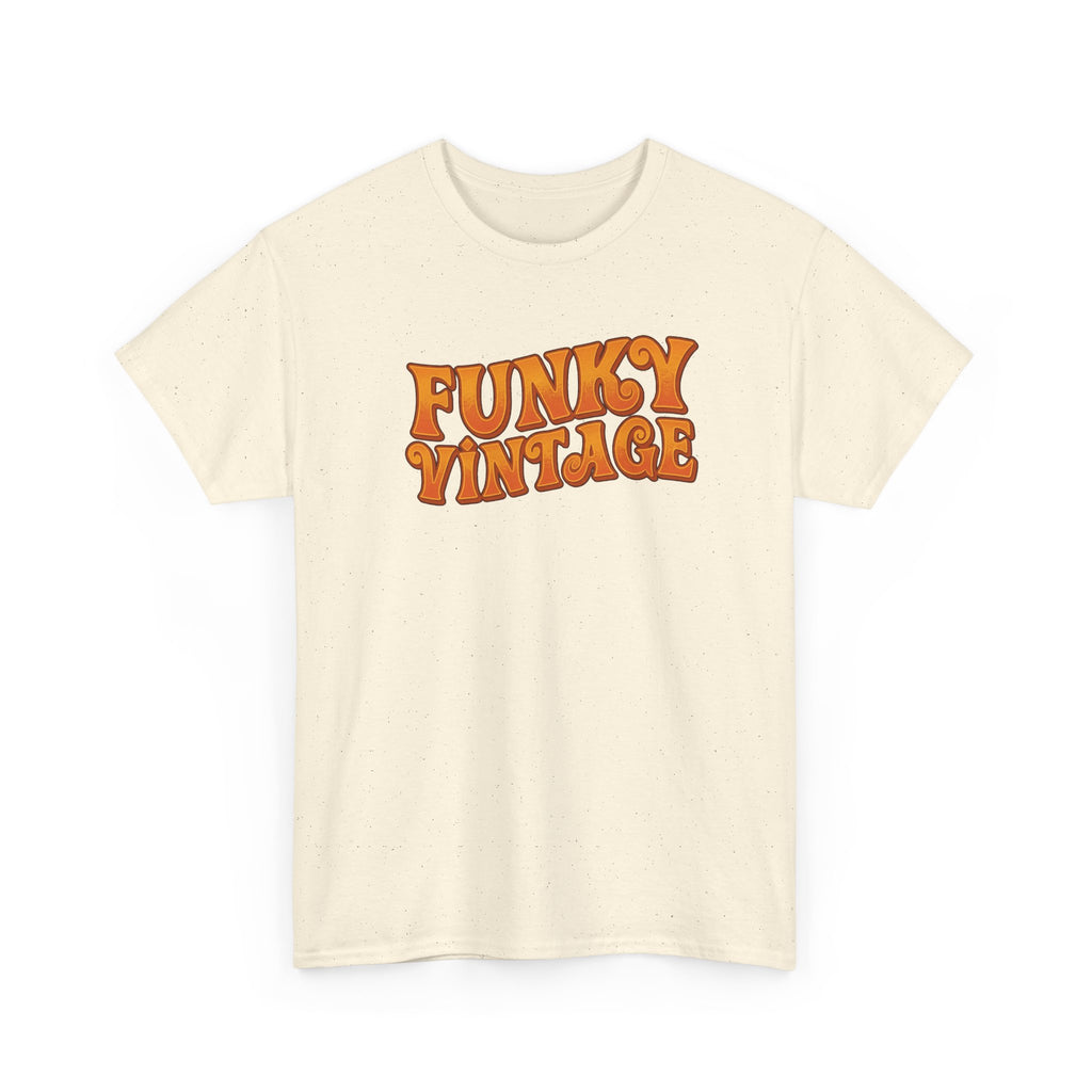 GROOVY FUNKY VINTAGE Unisex Heavy Cotton Tee
