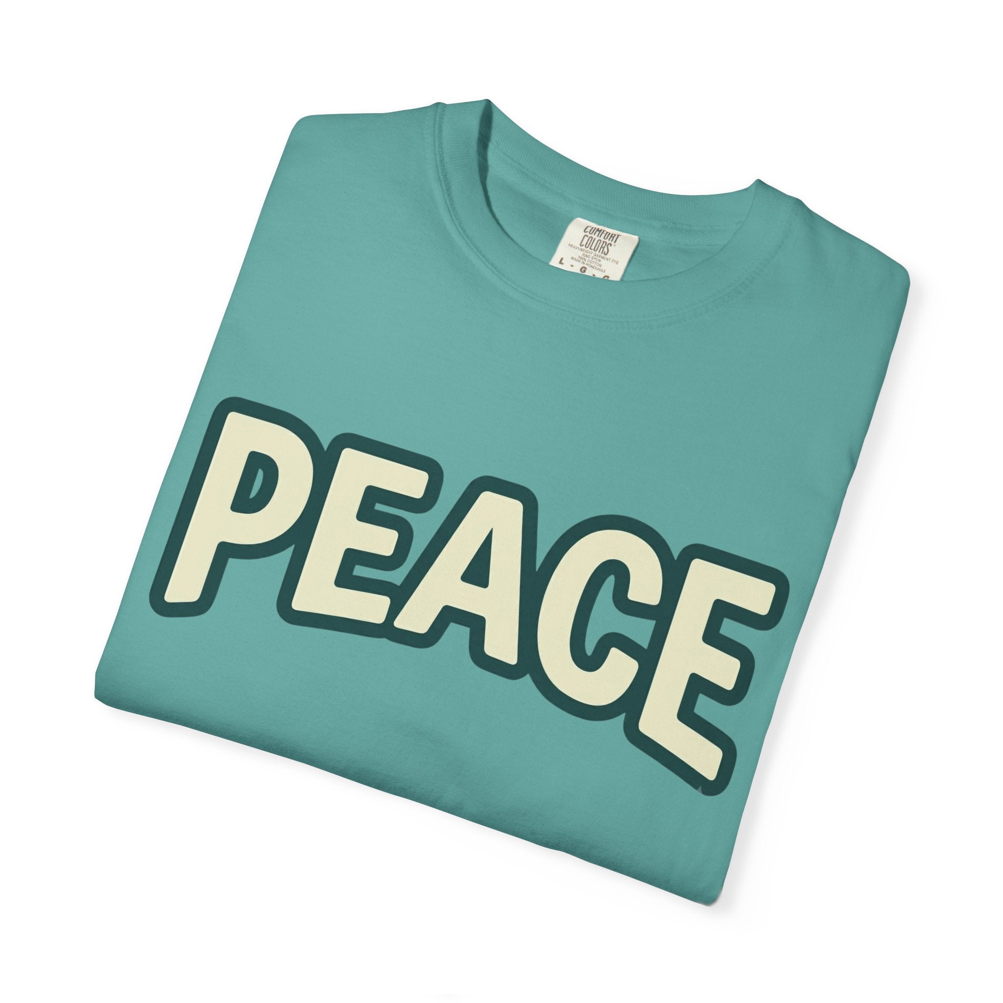 Peace Unisex Garment-Dyed T-shirt