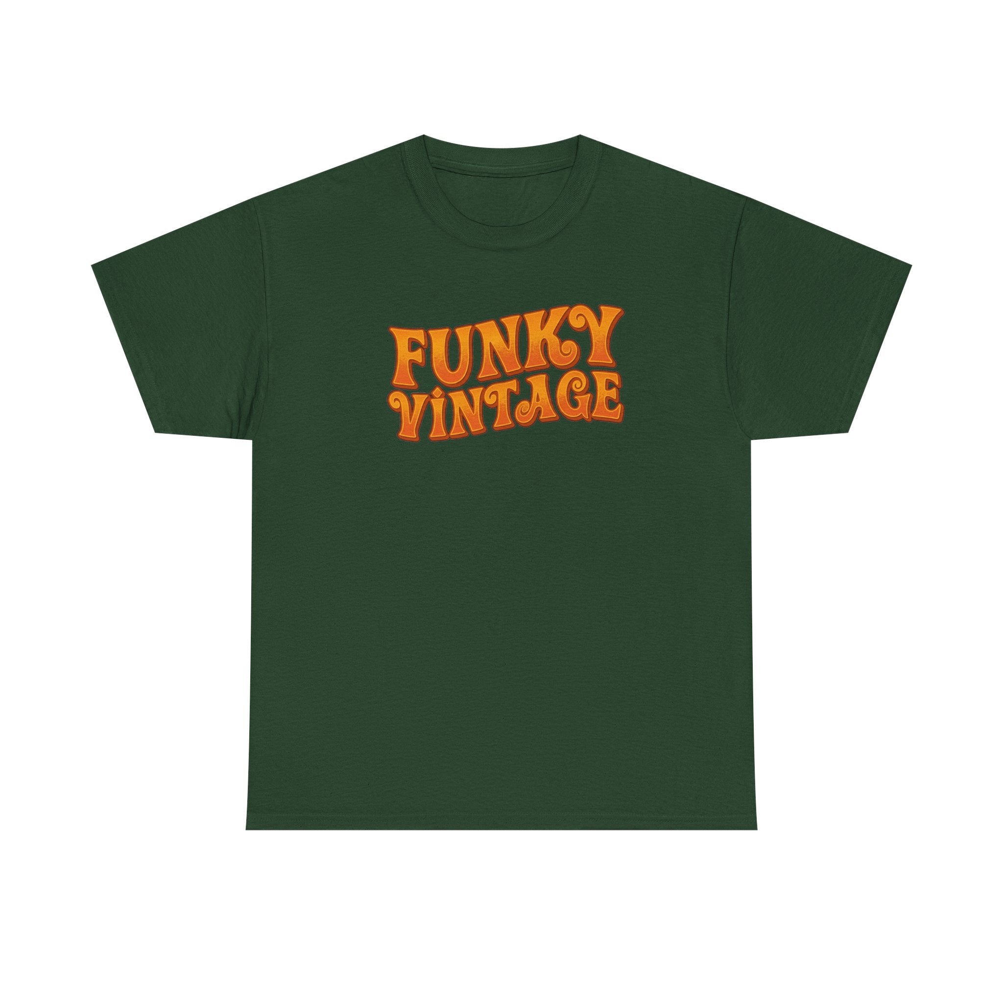 GROOVY FUNKY VINTAGE Unisex Heavy Cotton Tee