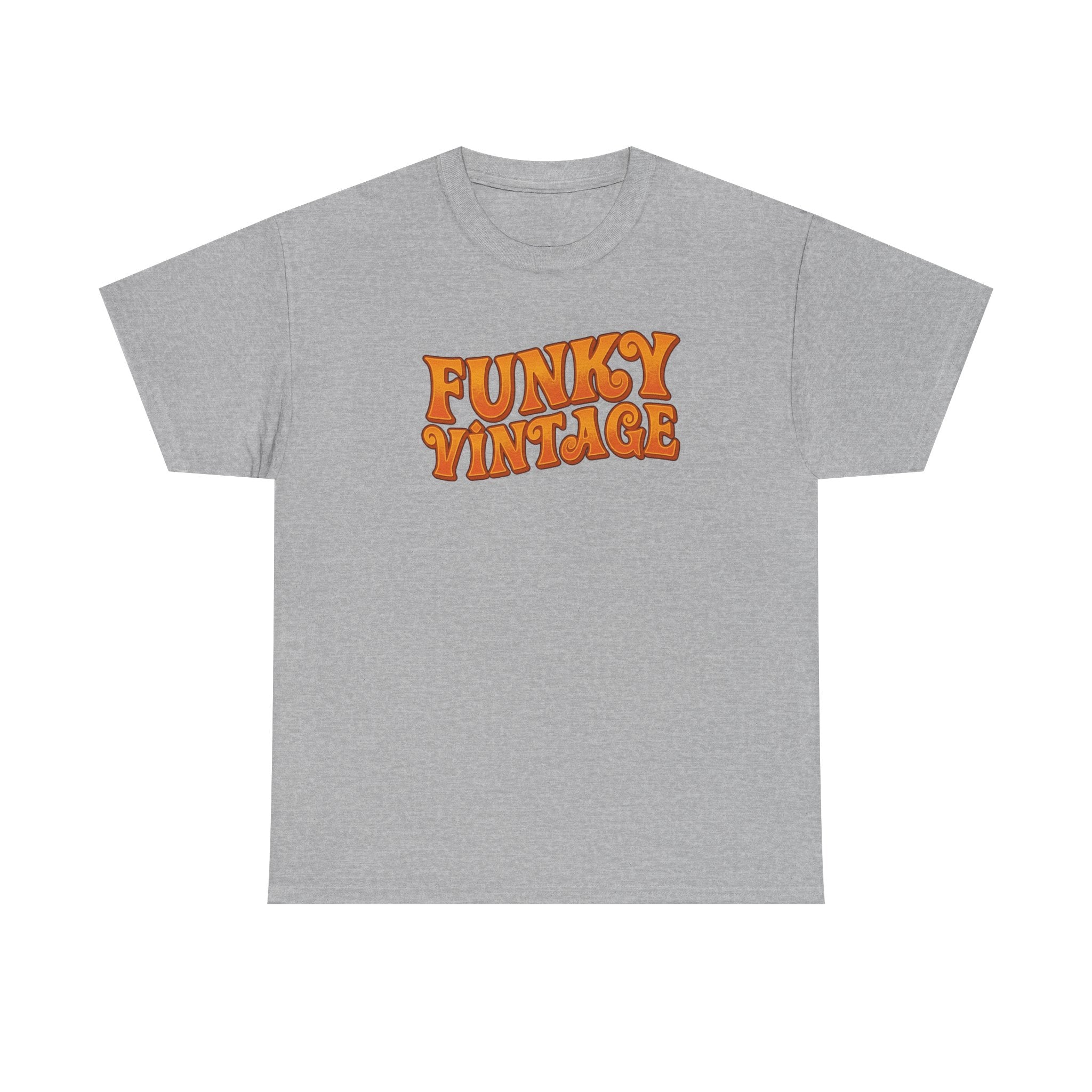 GROOVY FUNKY VINTAGE Unisex Heavy Cotton Tee