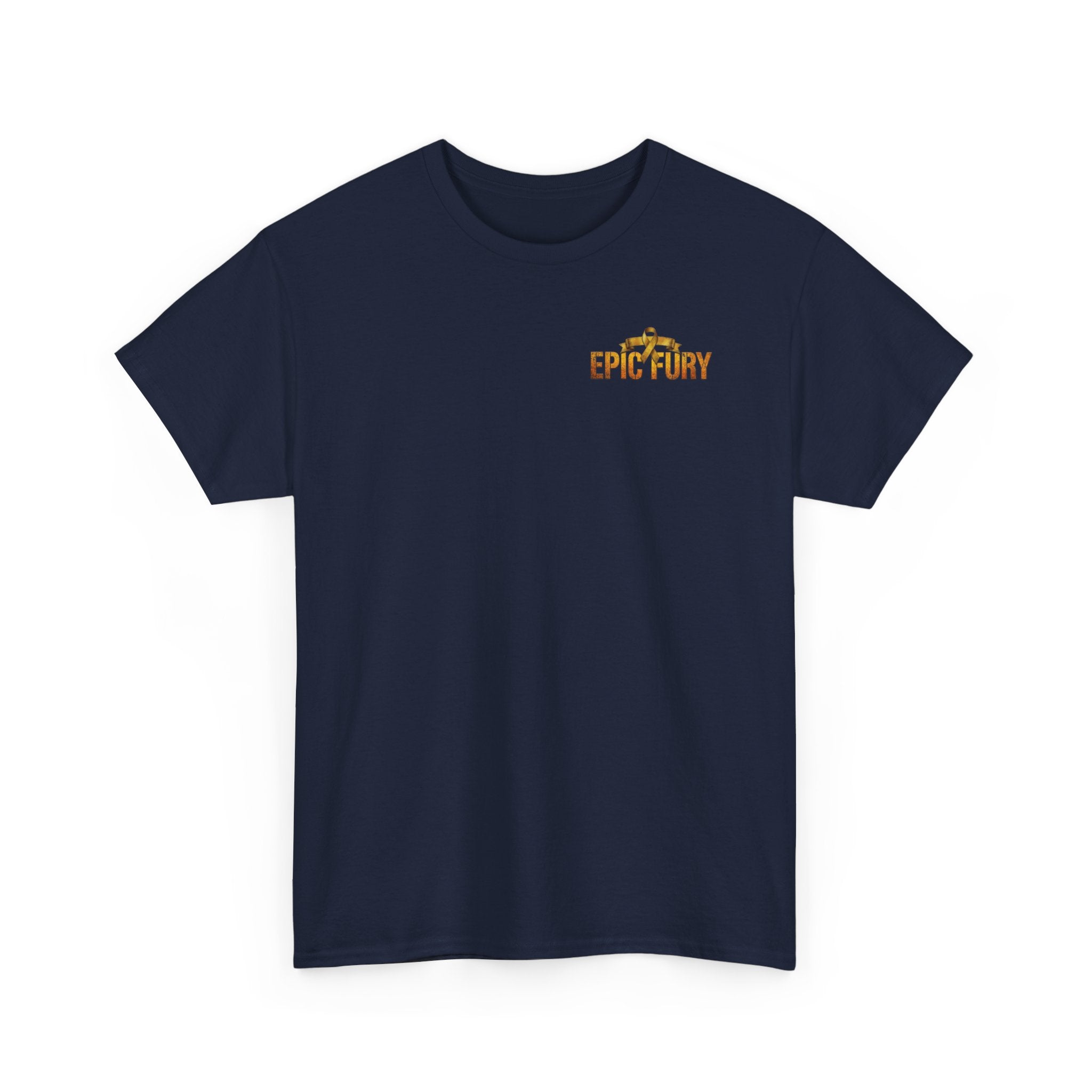 Troops support epic fury Unisex Heavy Cotton Tee