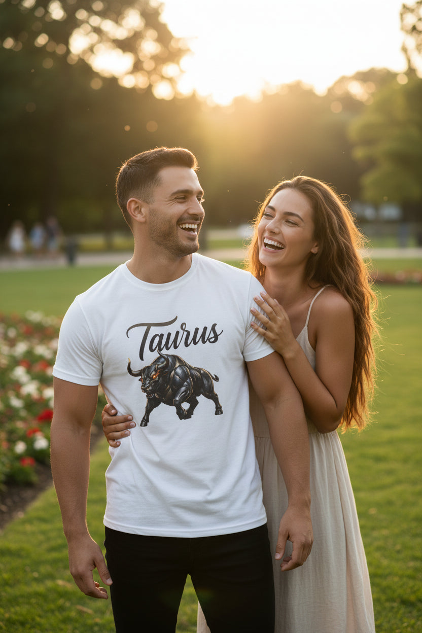 Taurus zodiac Unisex Heavy Cotton Tee
