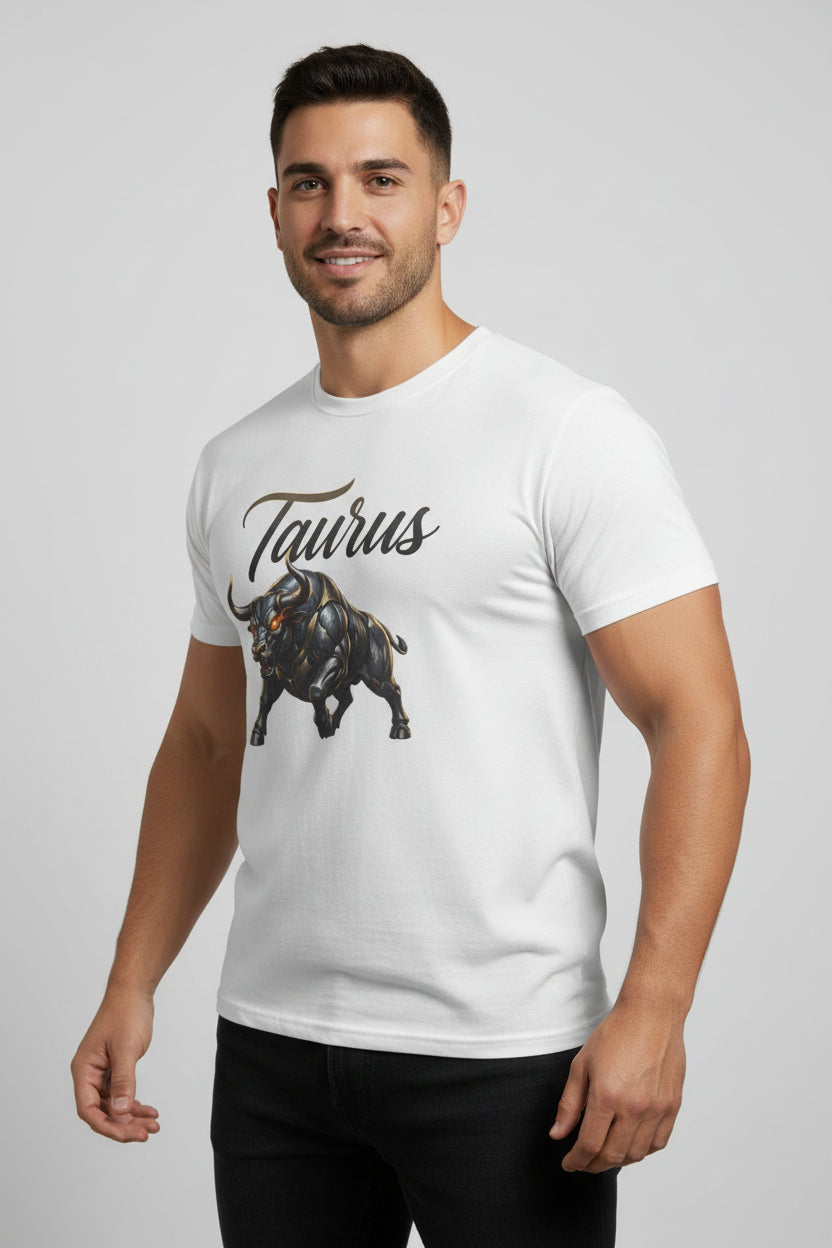 Taurus zodiac Unisex Heavy Cotton Tee