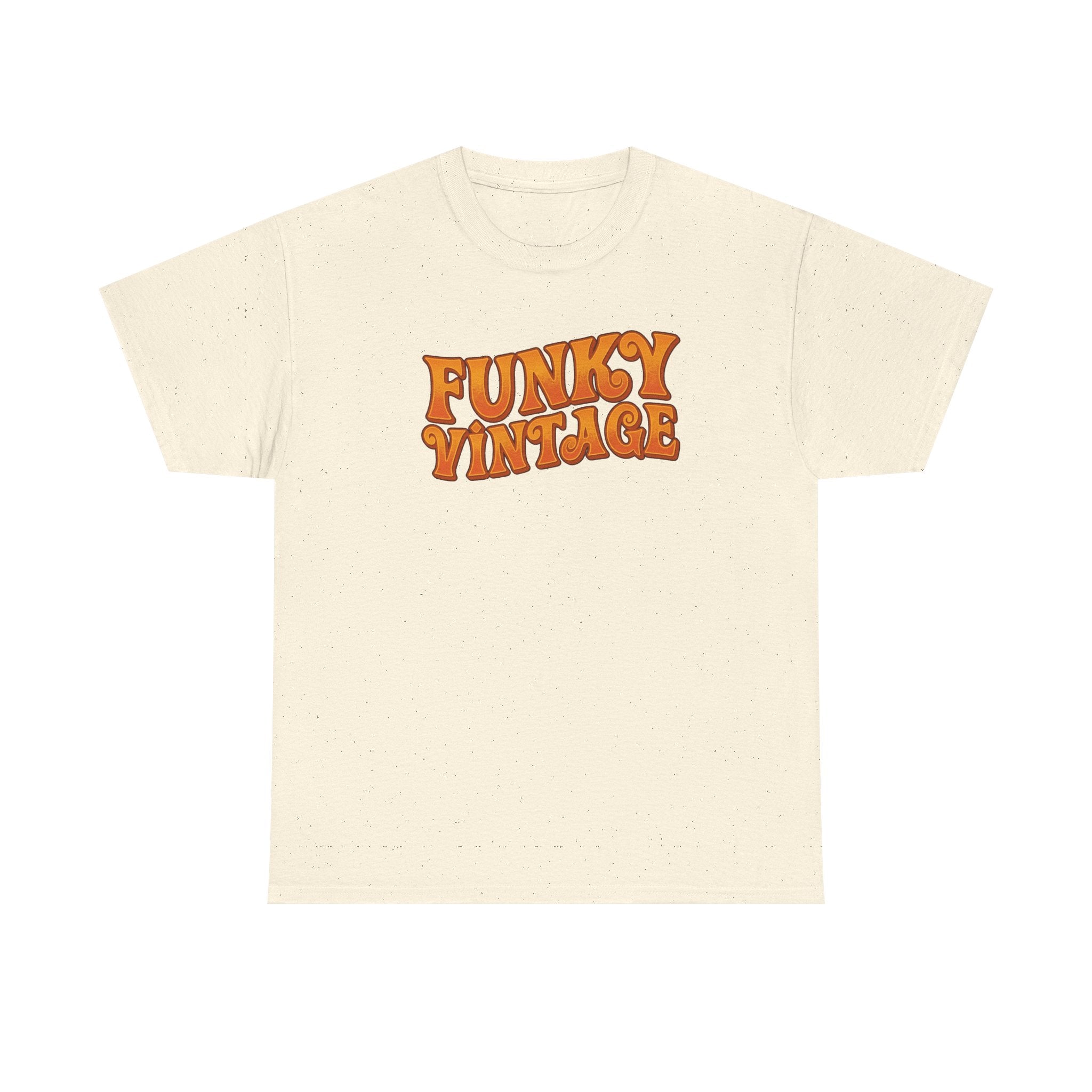 GROOVY FUNKY VINTAGE Unisex Heavy Cotton Tee