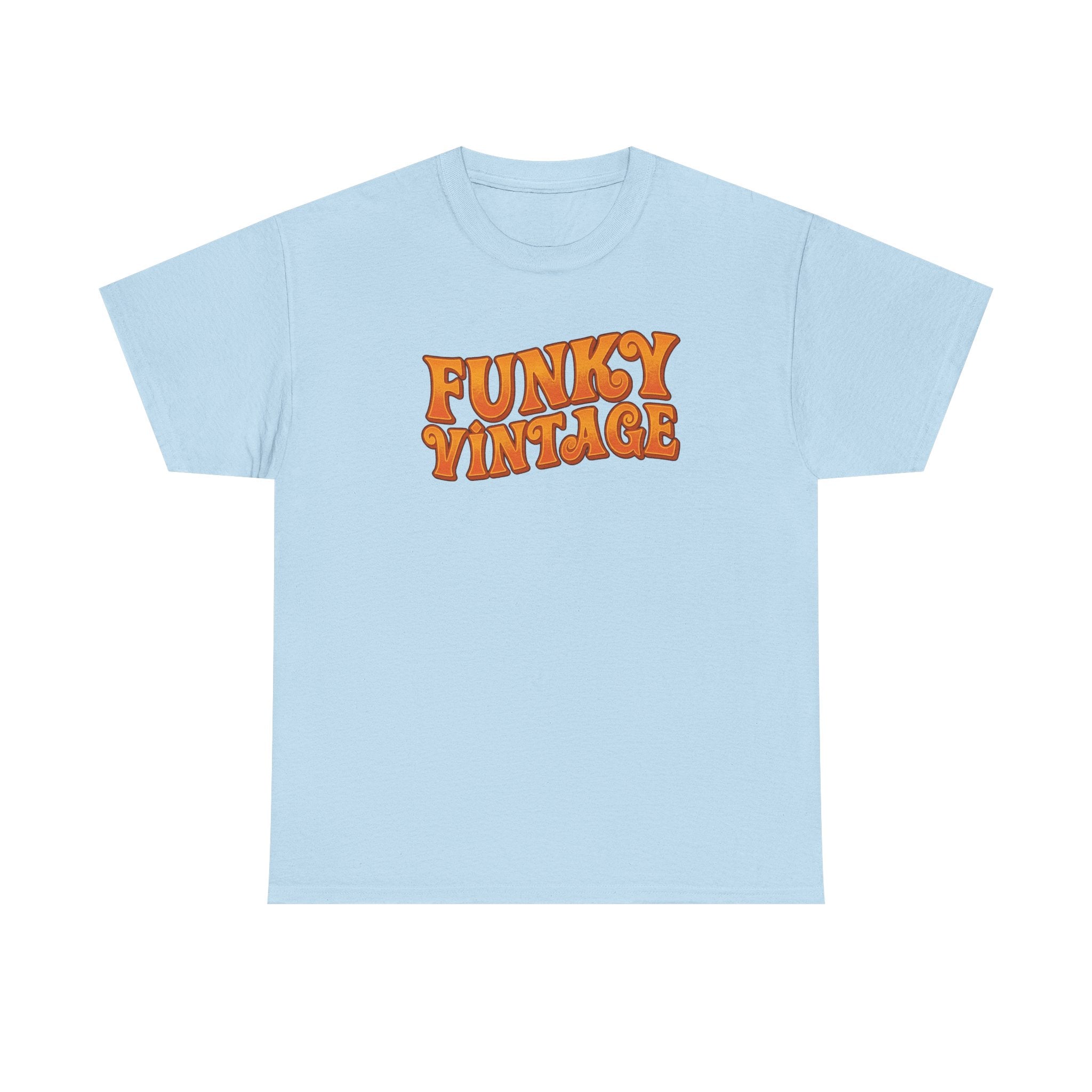 GROOVY FUNKY VINTAGE Unisex Heavy Cotton Tee