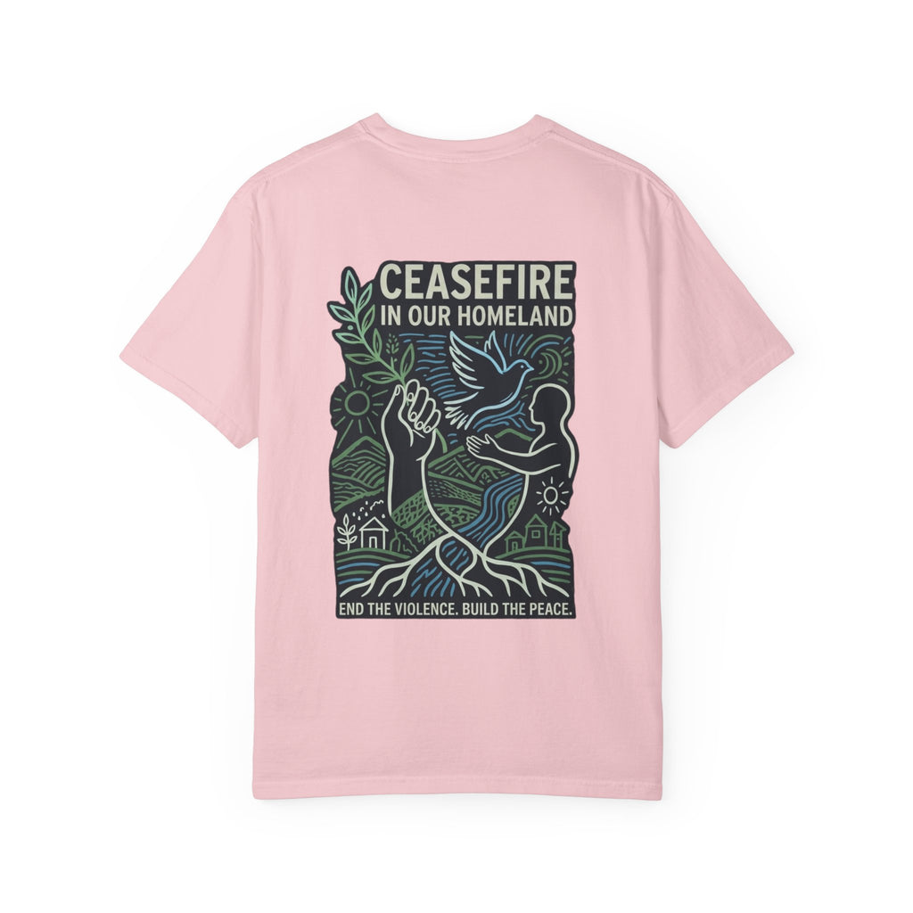 Peace Unisex Garment-Dyed T-shirt