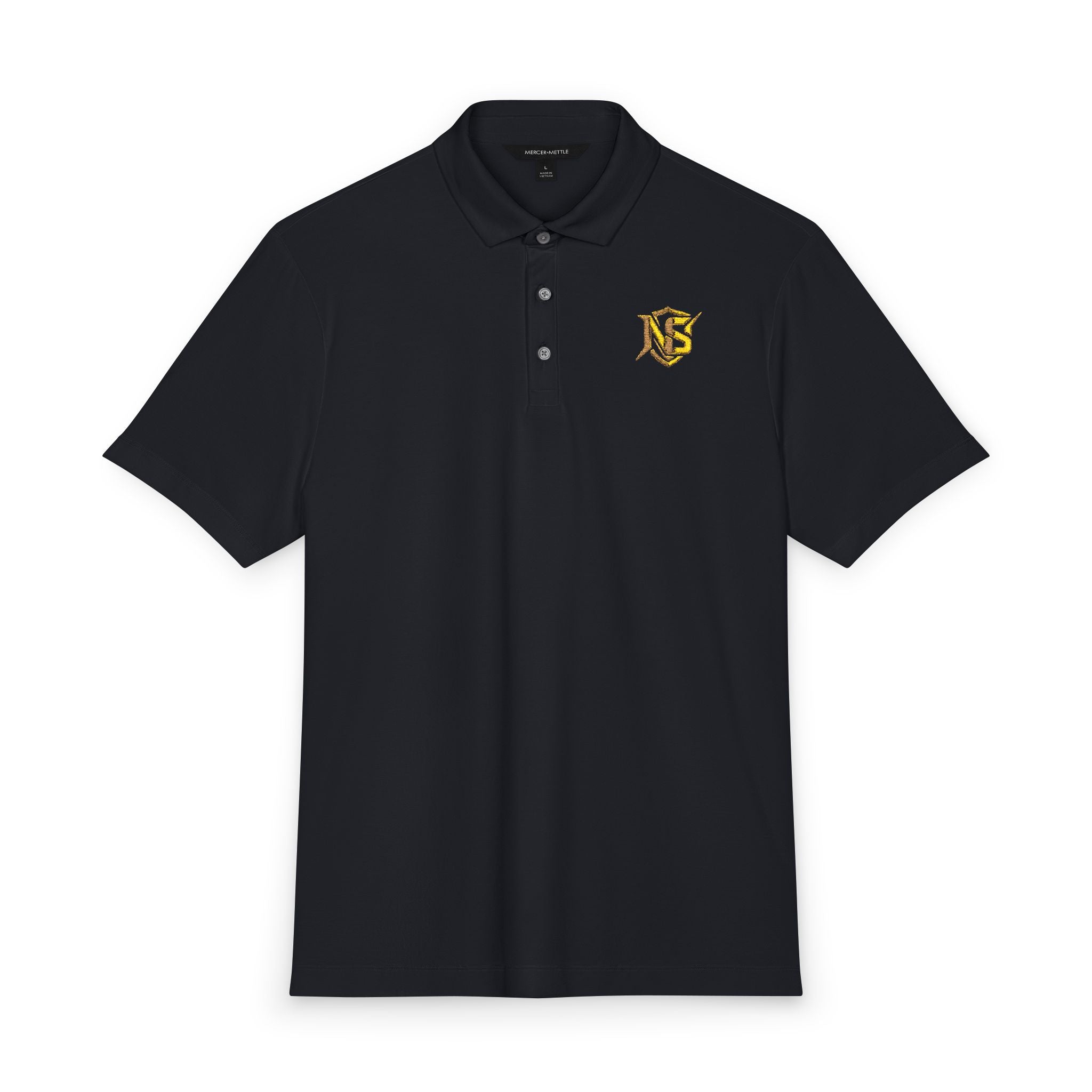 Nation swag Mercer+Mettle® Men's Stretch Jersey Polo