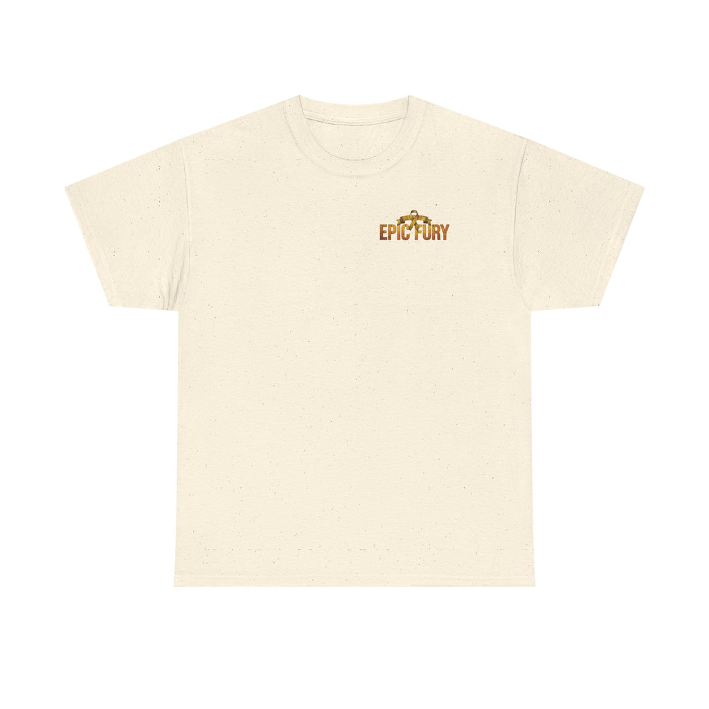 Troops support epic fury Unisex Heavy Cotton Tee