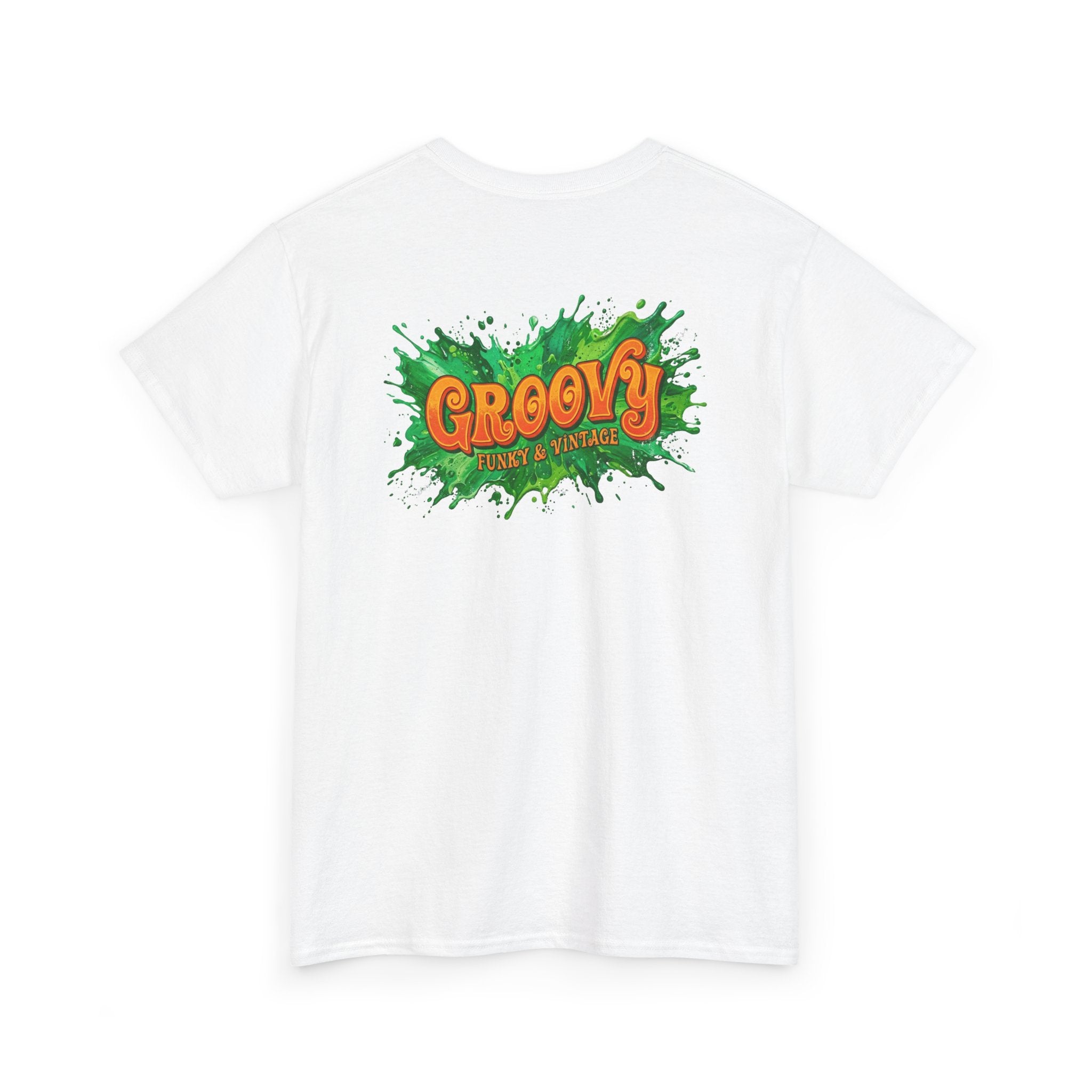 GROOVY FUNKY VINTAGE Unisex Heavy Cotton Tee
