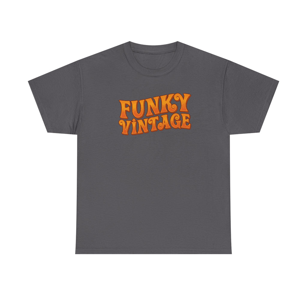 GROOVY FUNKY VINTAGE Unisex Heavy Cotton Tee