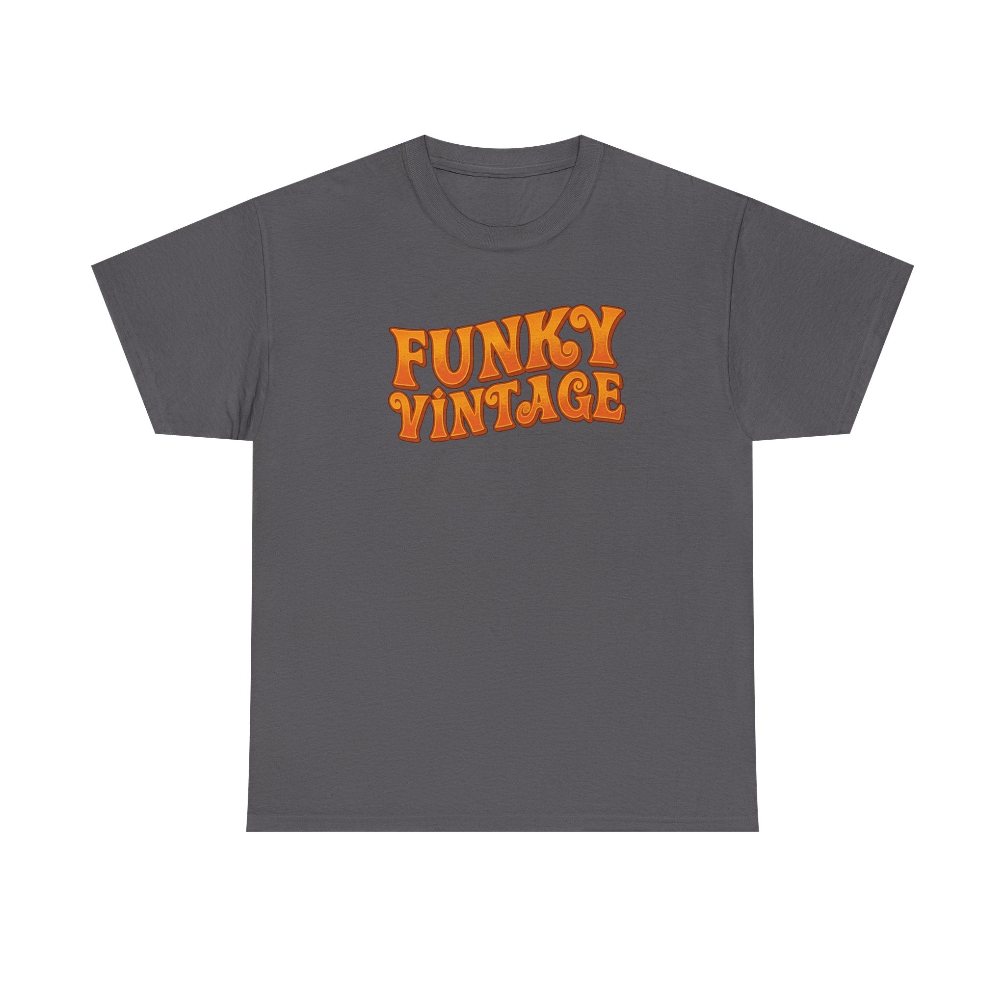 GROOVY FUNKY VINTAGE Unisex Heavy Cotton Tee