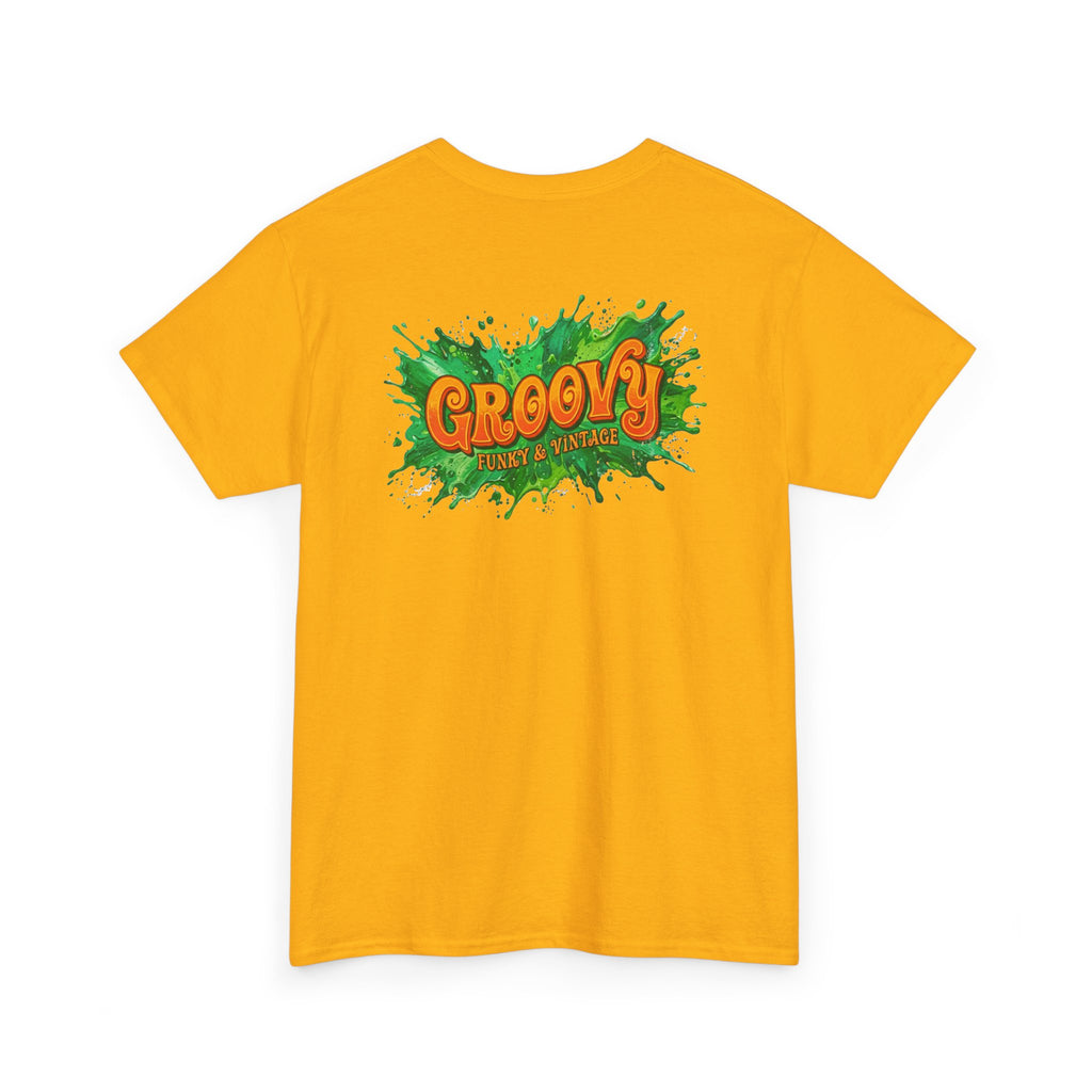 GROOVY FUNKY VINTAGE Unisex Heavy Cotton Tee