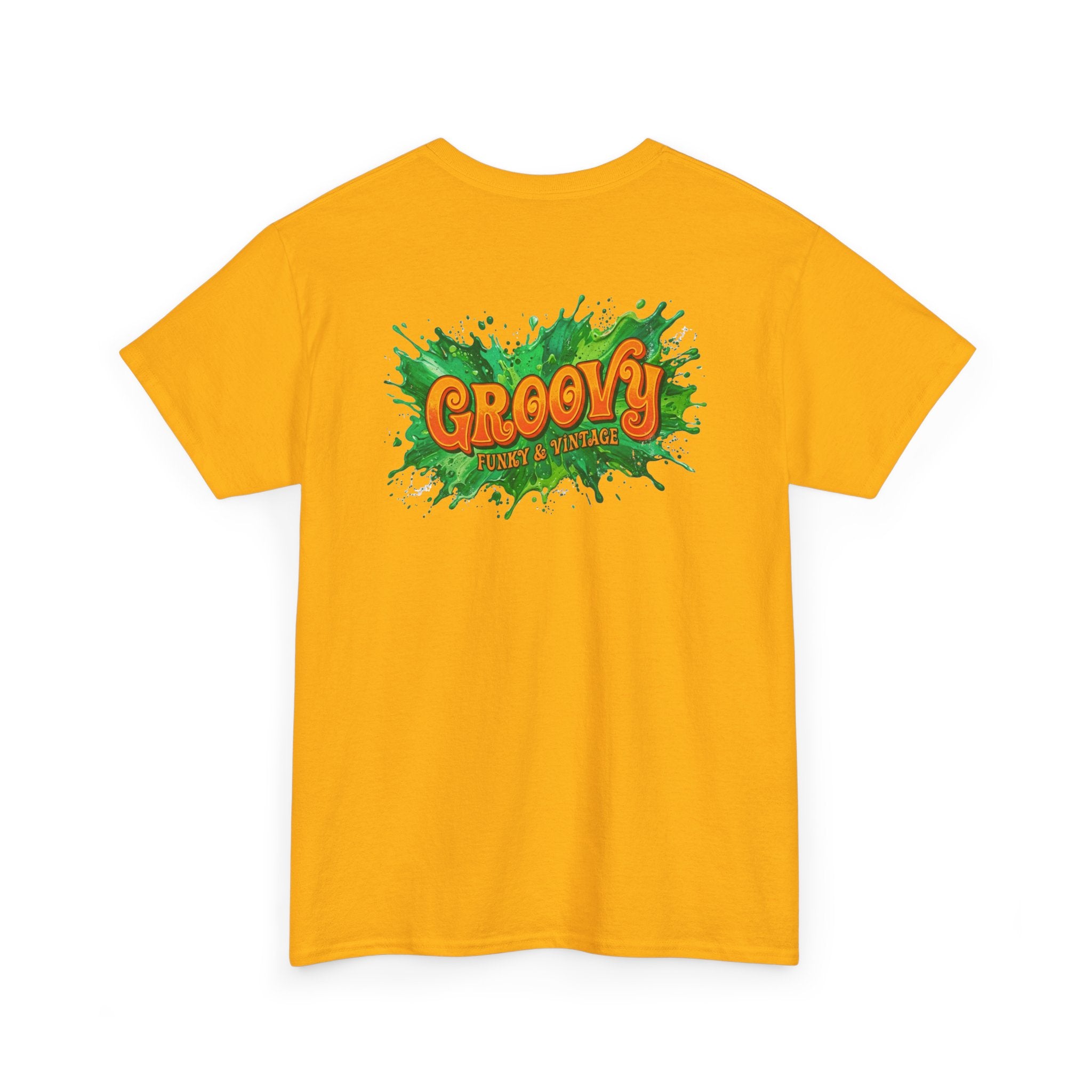 GROOVY FUNKY VINTAGE Unisex Heavy Cotton Tee