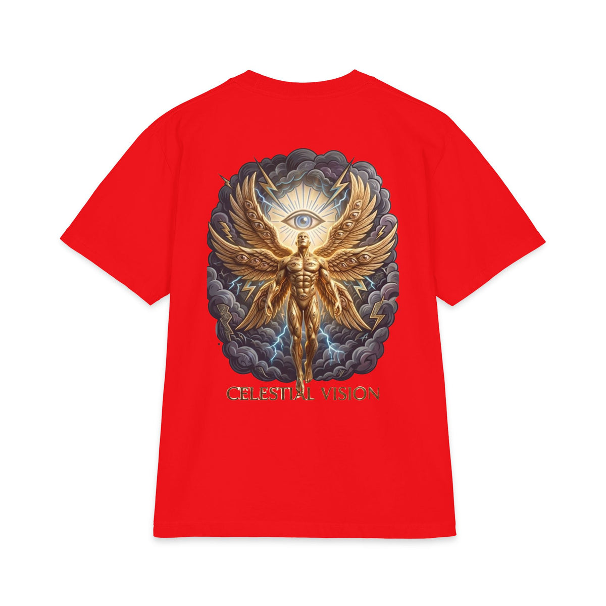THE EYE CELESTIAL VISION Unisex Max Heavyweight Short Sleeve