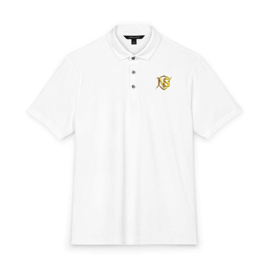 Nation swag Mercer+Mettle® Men's Stretch Jersey Polo