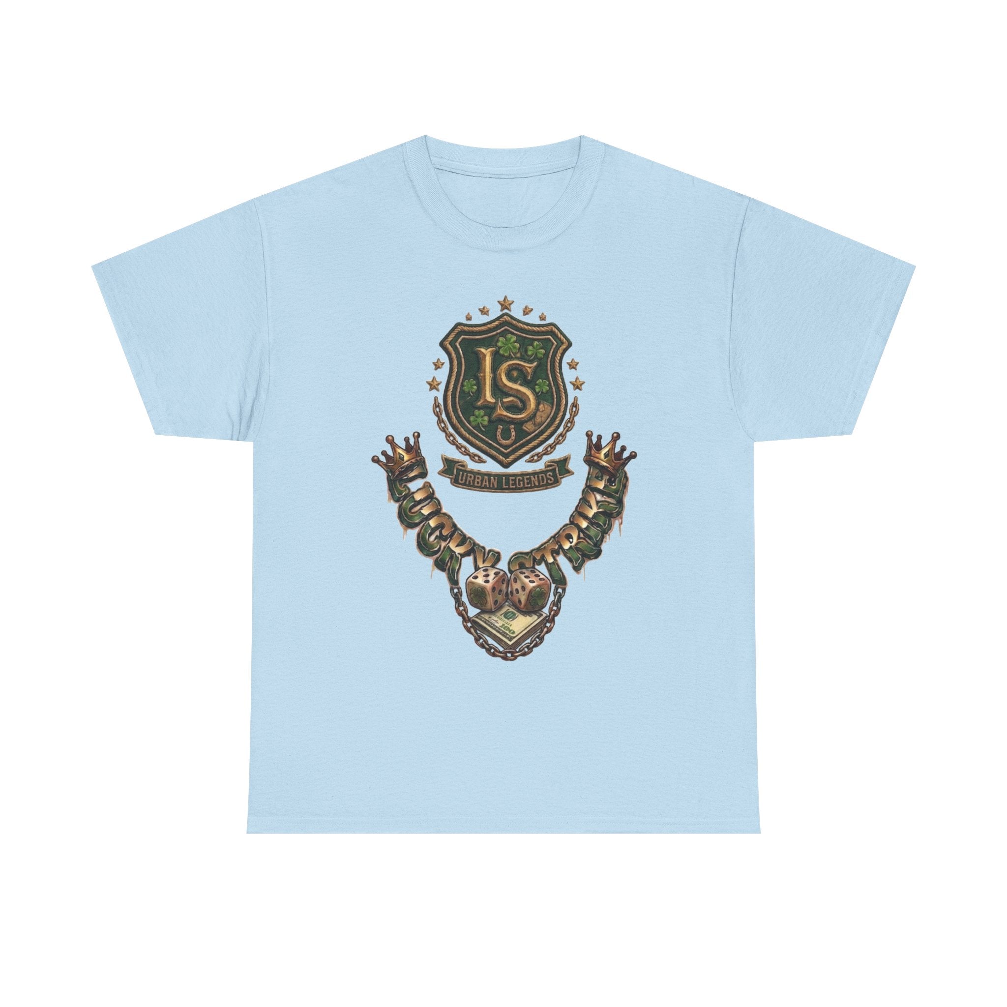 Lucky strike (Green) Unisex Heavy Cotton Tee