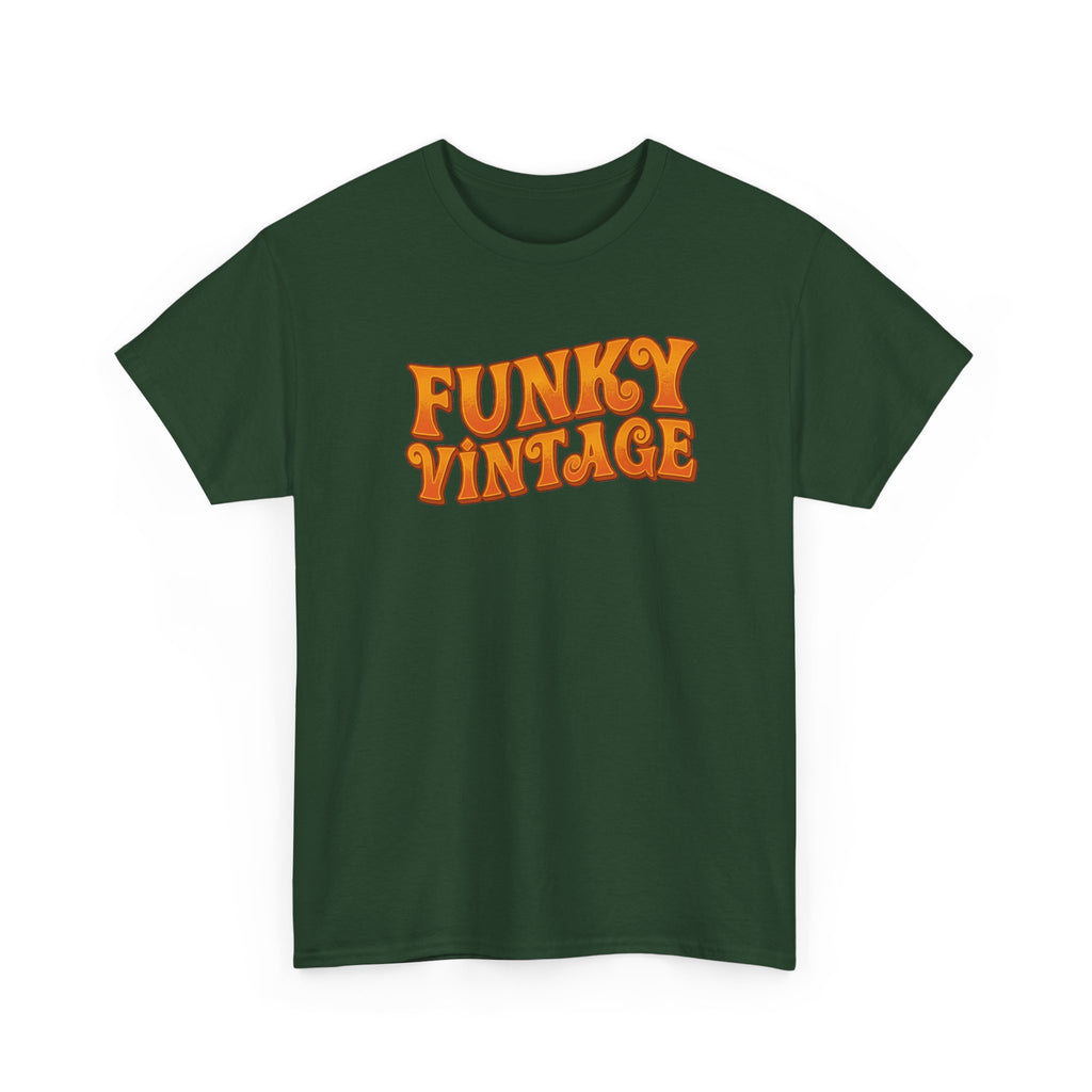 GROOVY FUNKY VINTAGE Unisex Heavy Cotton Tee