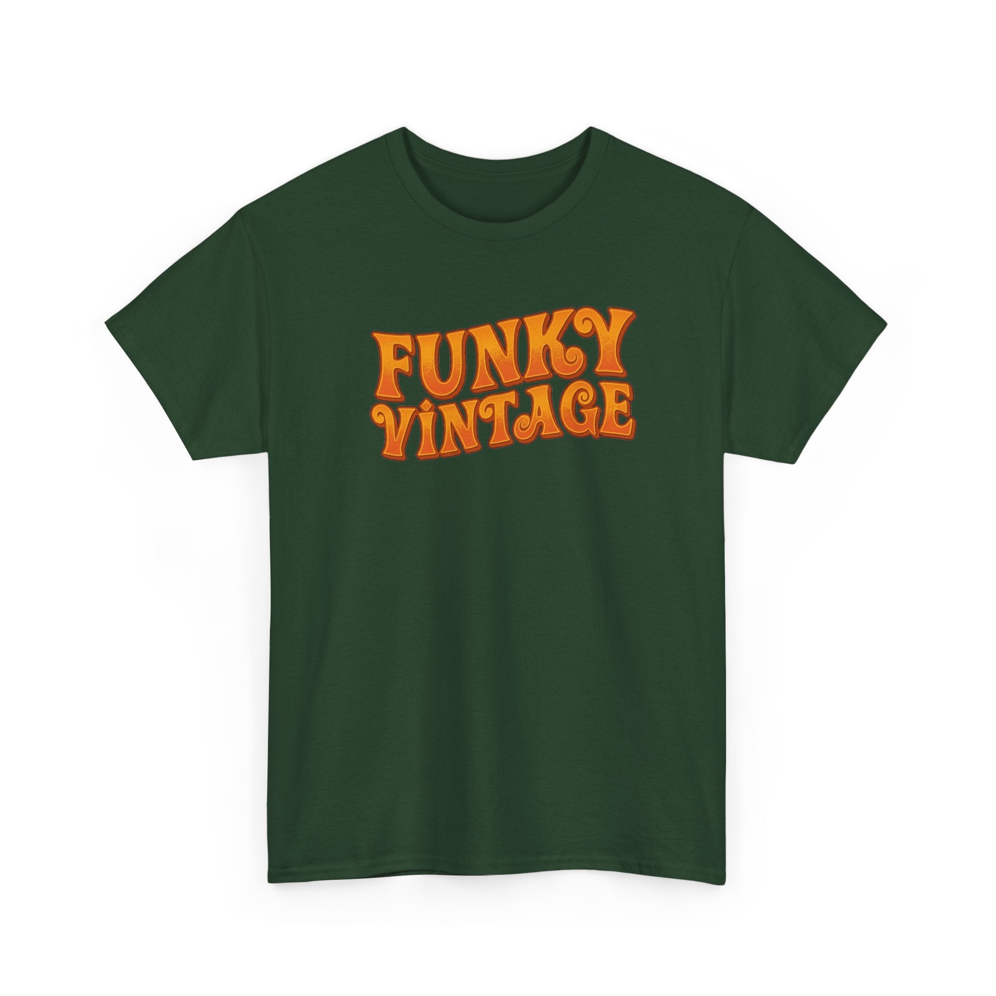 GROOVY FUNKY VINTAGE Unisex Heavy Cotton Tee