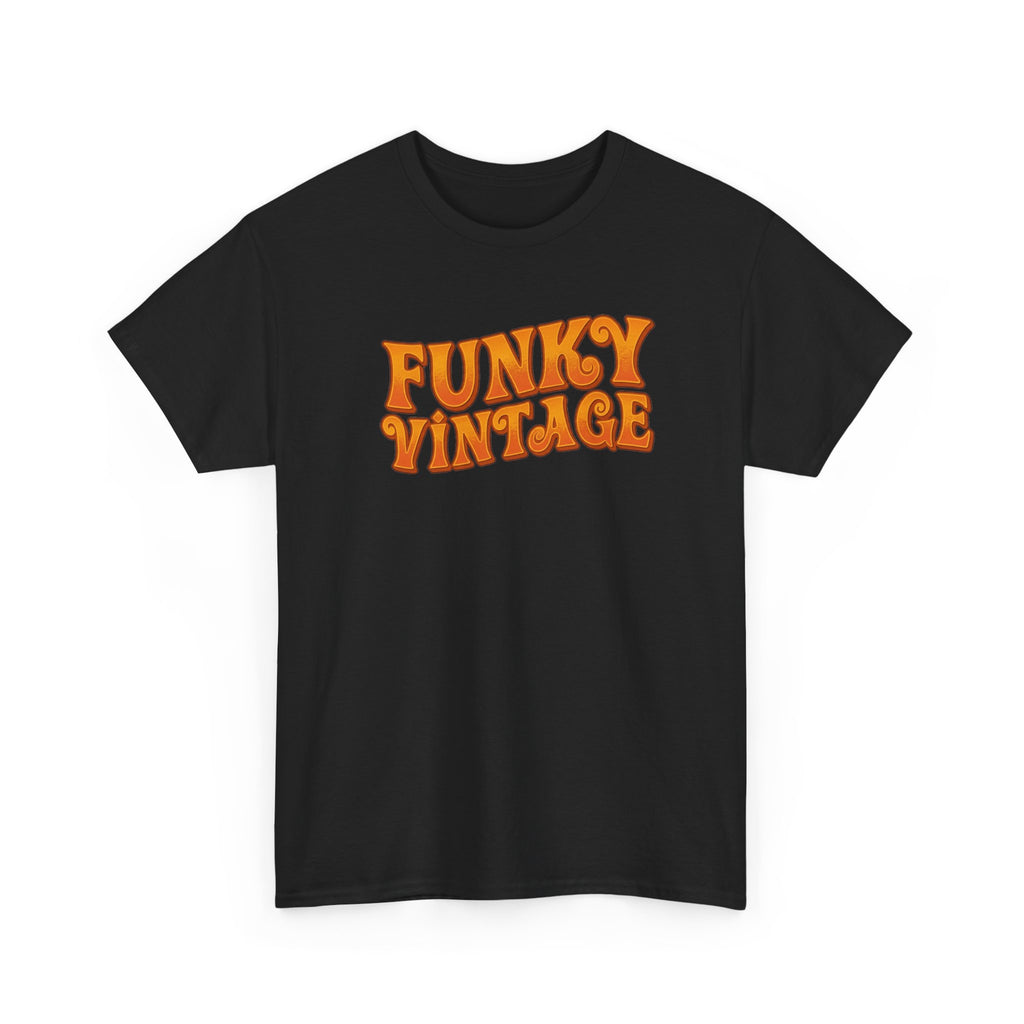 GROOVY FUNKY VINTAGE Unisex Heavy Cotton Tee