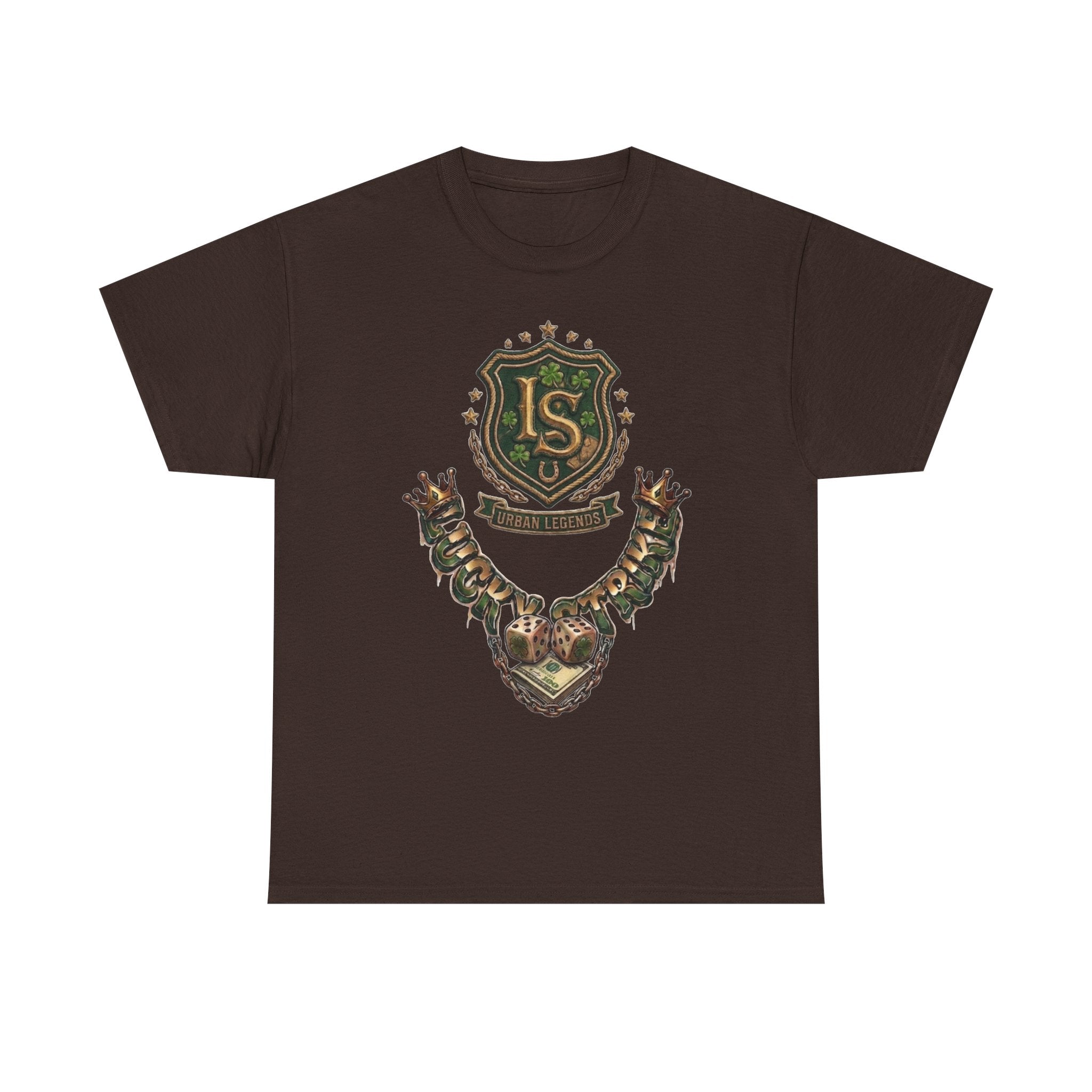 Lucky strike (Green) Unisex Heavy Cotton Tee