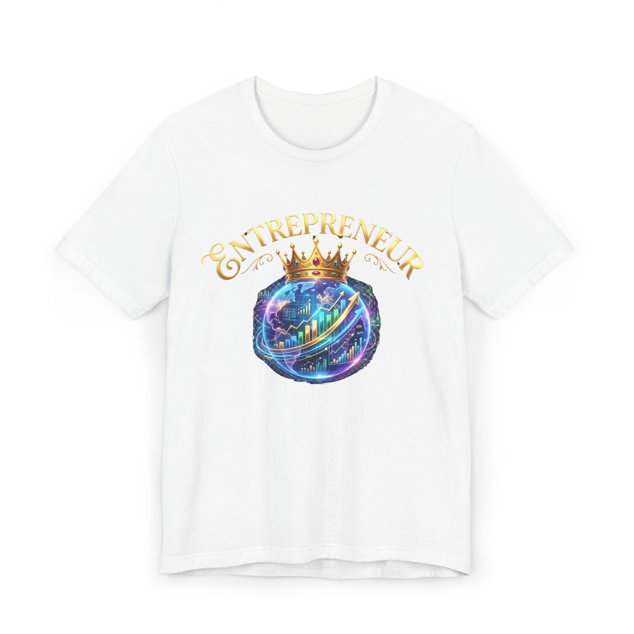 Entrepreneur crowned Unisex Jersey T-Shirt