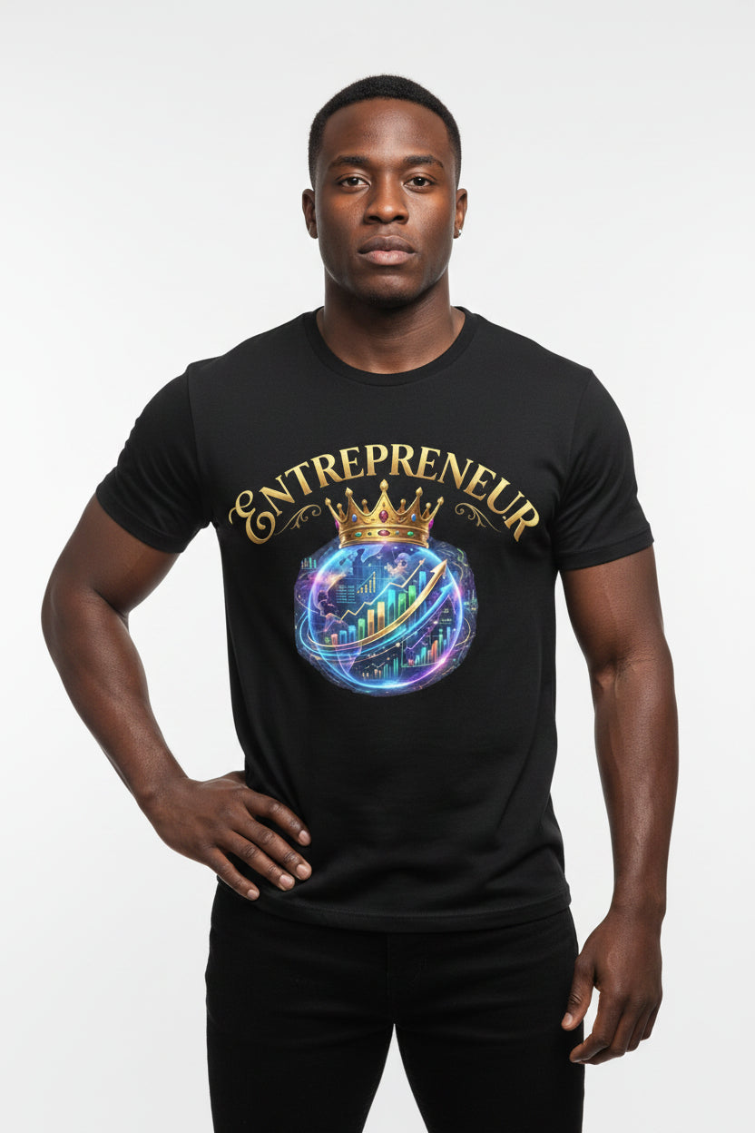 Entrepreneur crowned Unisex Jersey T-Shirt