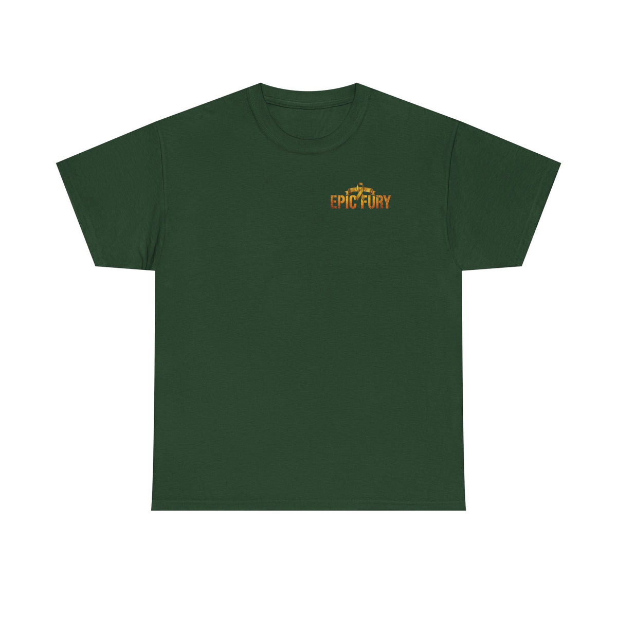 Troops support epic fury Unisex Heavy Cotton Tee