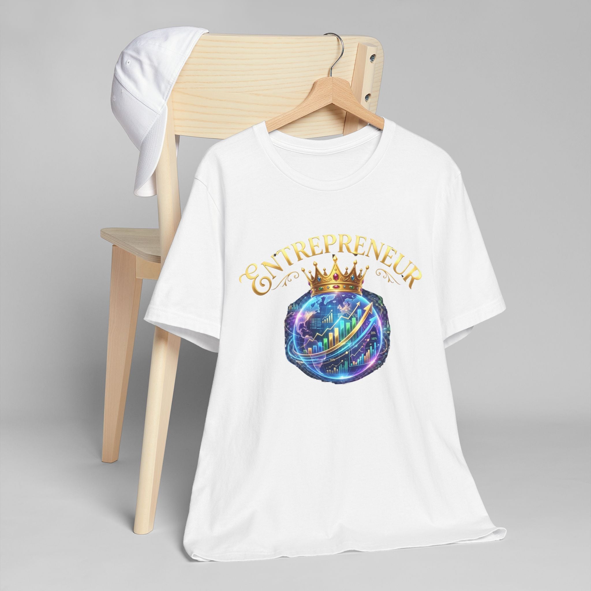 Entrepreneur crowned Unisex Jersey T-Shirt