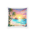 Paradise Poly Velvet Pillow