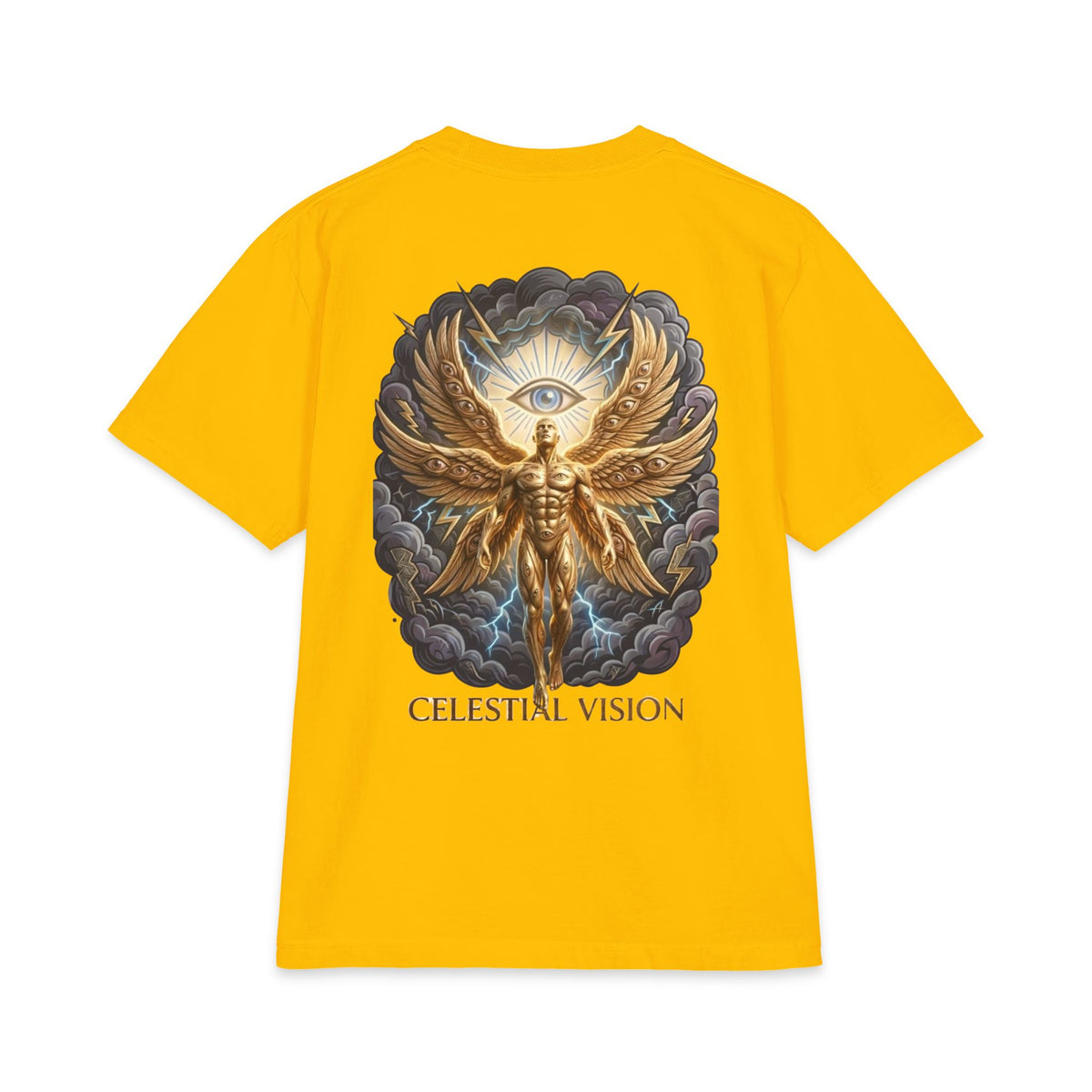 THE EYE CELESTIAL VISION Unisex Max Heavyweight Short Sleeve